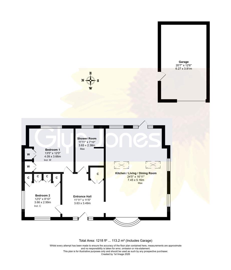 8, Vermont Way, East Preston floorplan