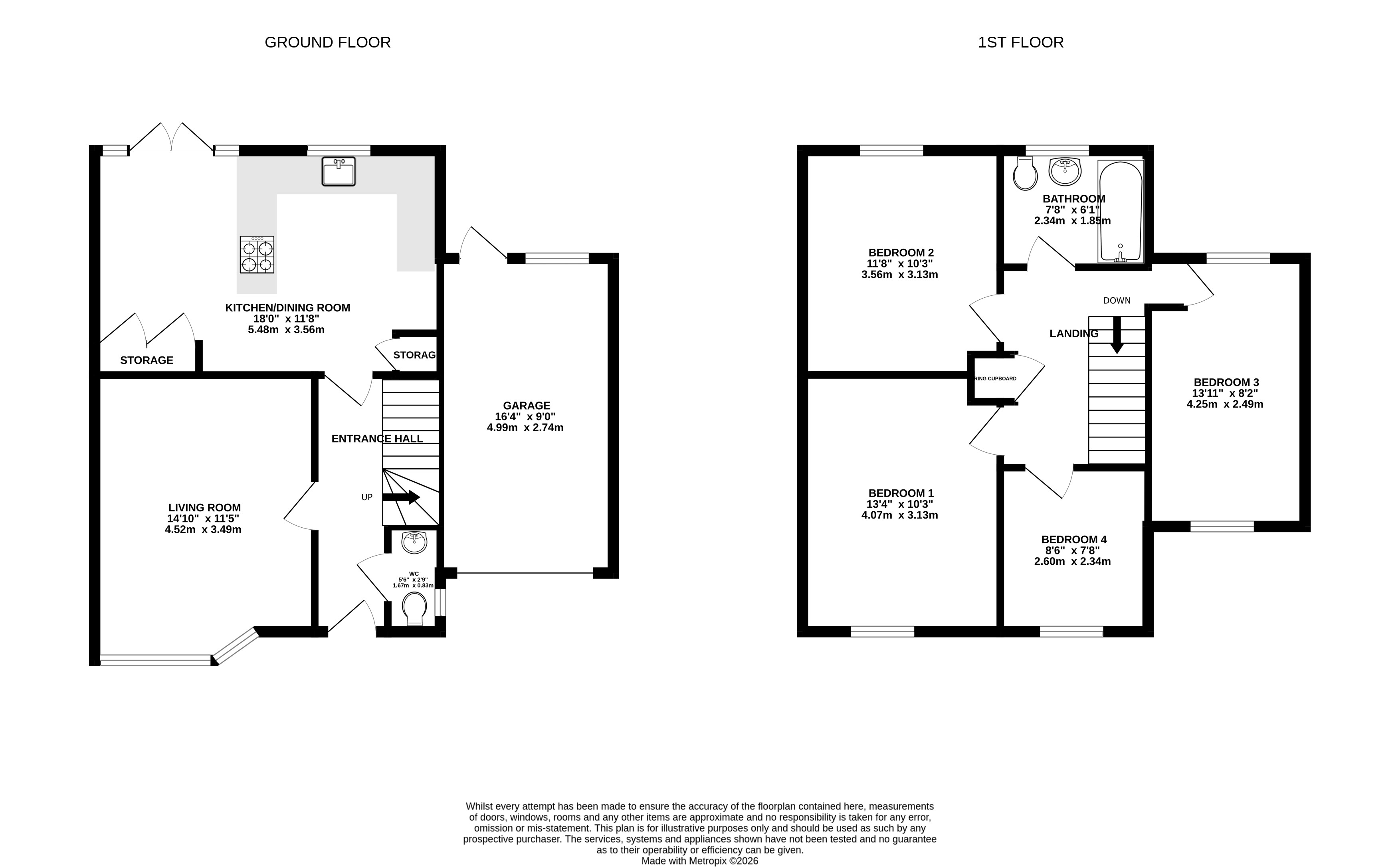 35, Summerfield Close, Berkshire floorplan