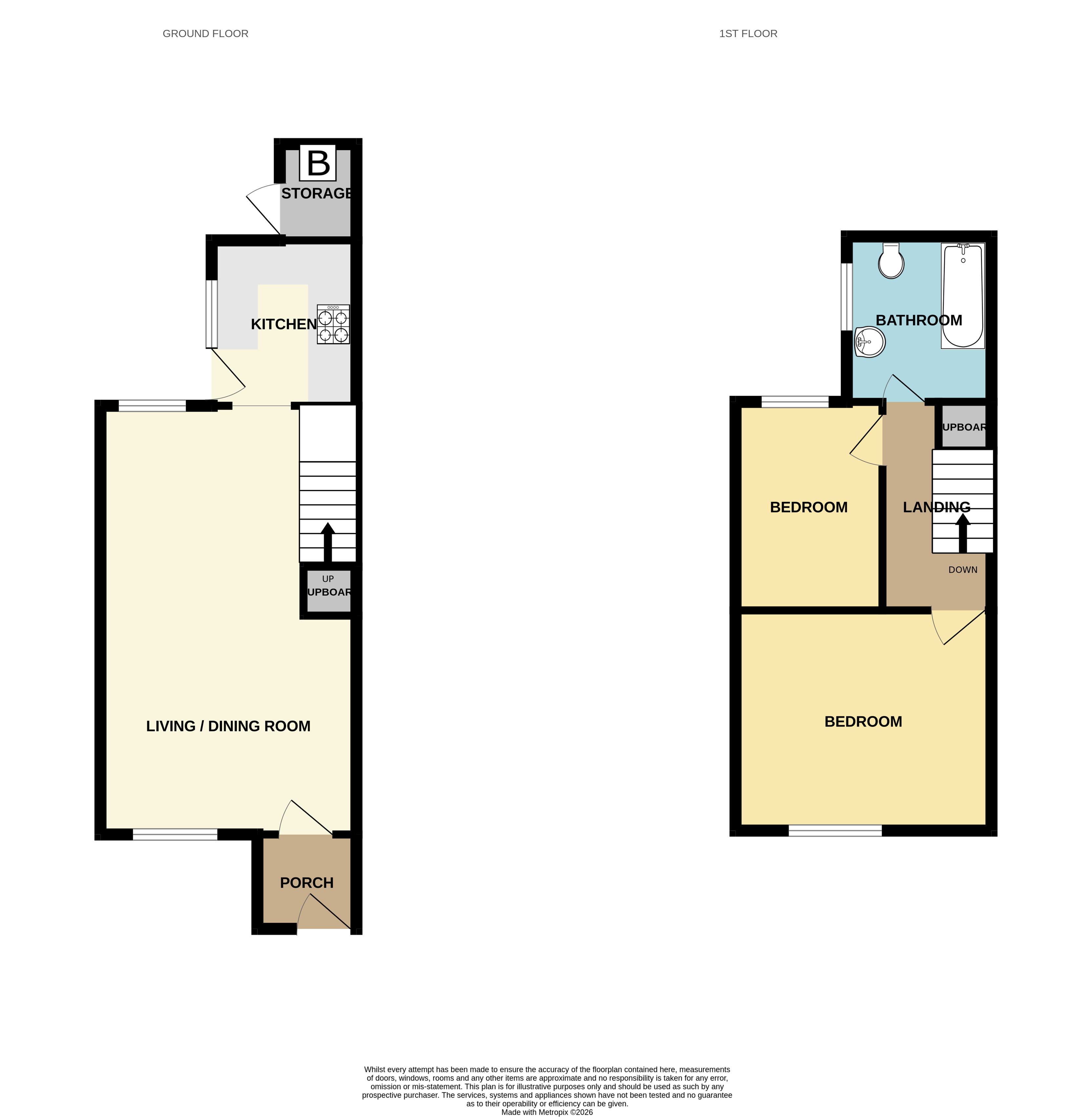 65, Notley Road, Essex floorplan