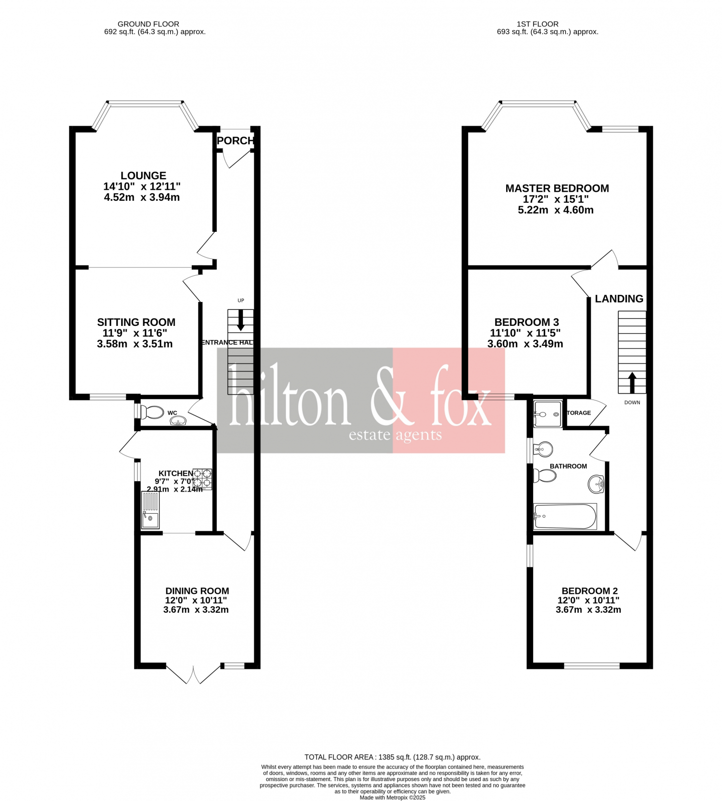 Mostyn Avenue, Wembley, Middlesex HA9 floorplan