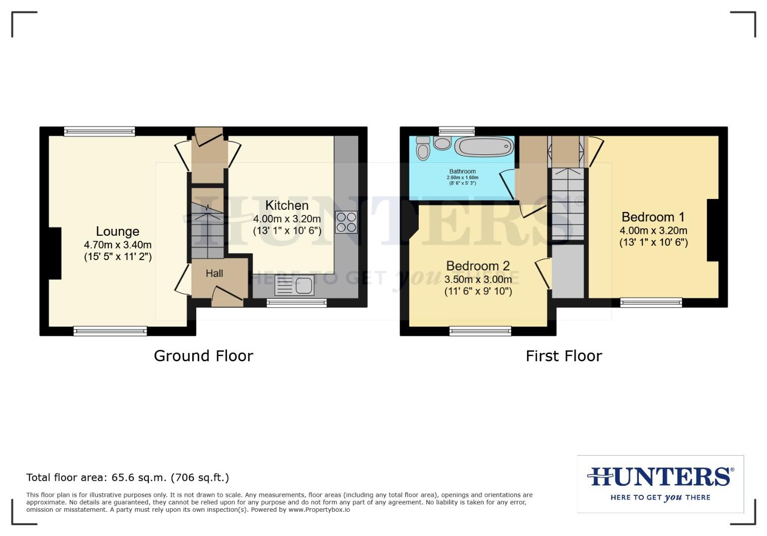10, Hastings Crescent, Castleford floorplan