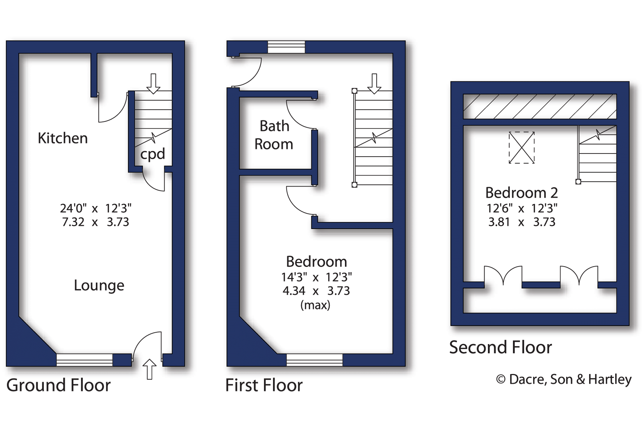 3, The Square, East Morton floorplan