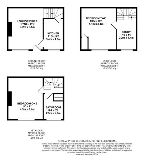 2 Bedrooms  to rent in Vicarage Street, Kirkstall, Leeds LS5