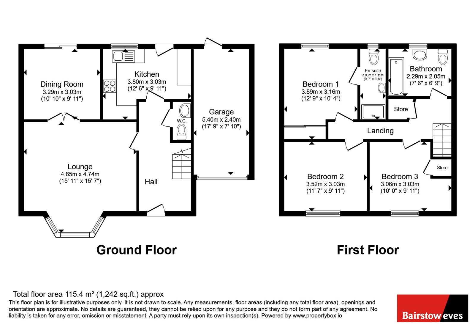 21, Quilters Drive, Essex floorplan
