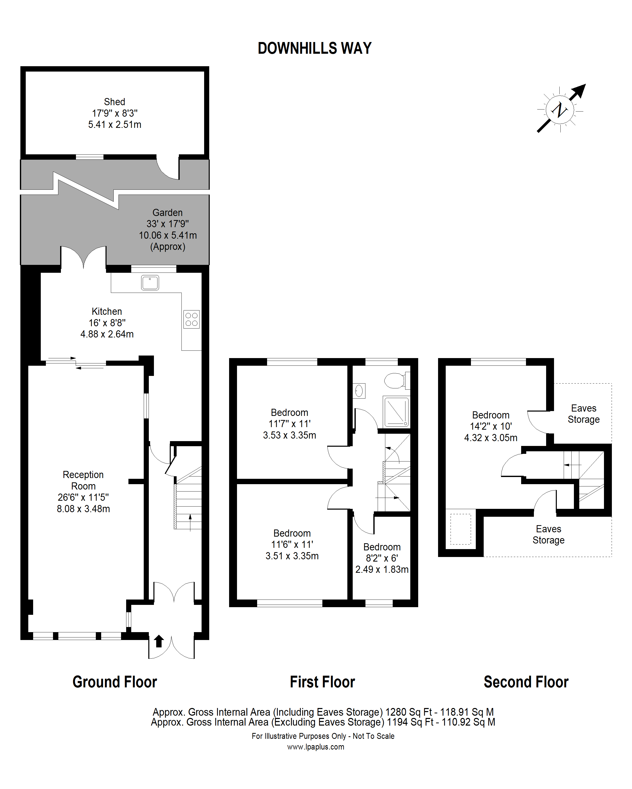 4 bed terraced house for sale in Downhills Way, Tottenham, London N17