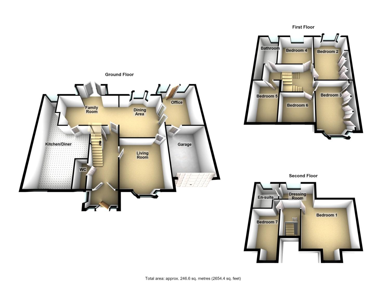 8, Parkside, Tynemouth floorplan
