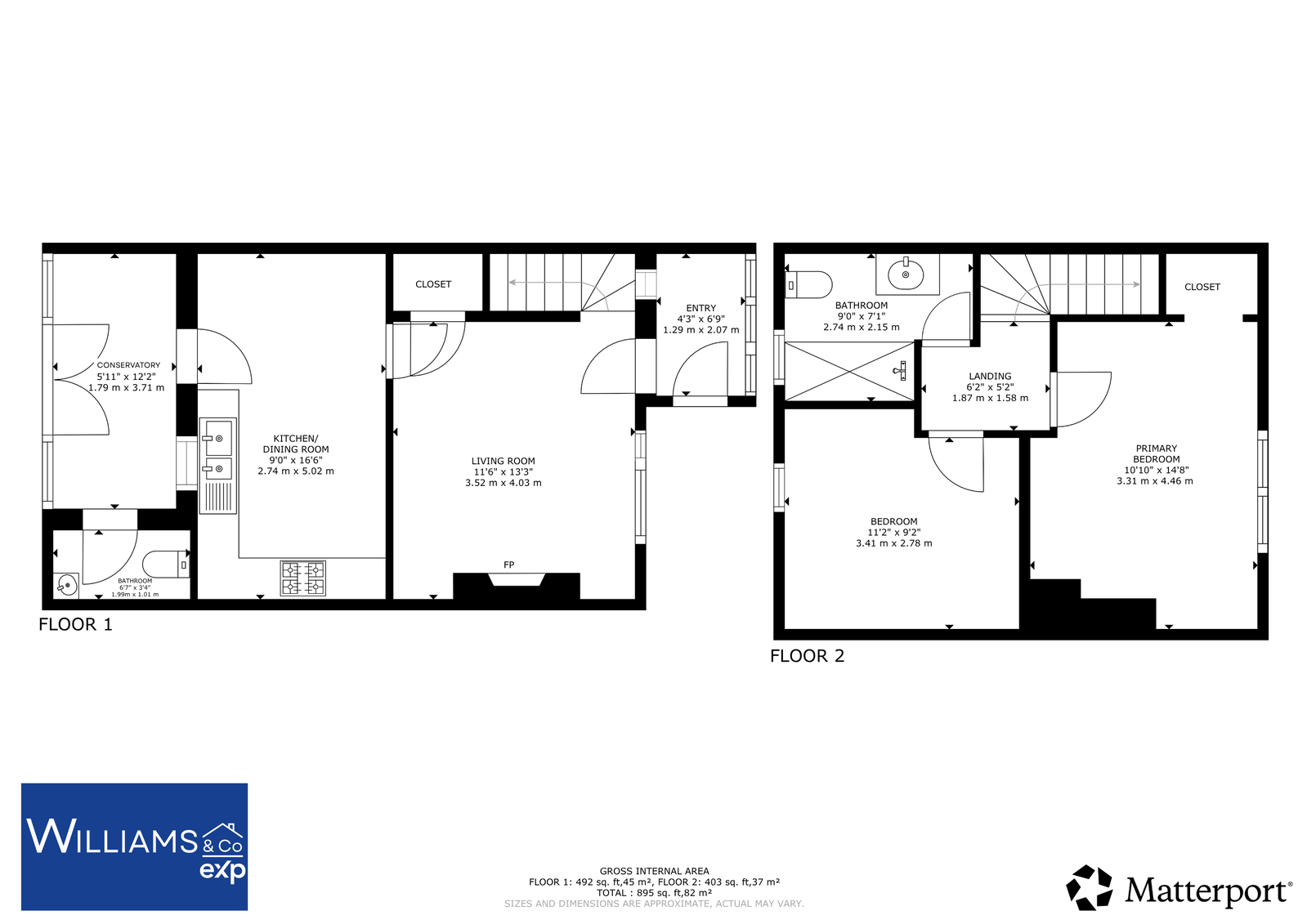 11, Burton Lane, Sheffield floorplan