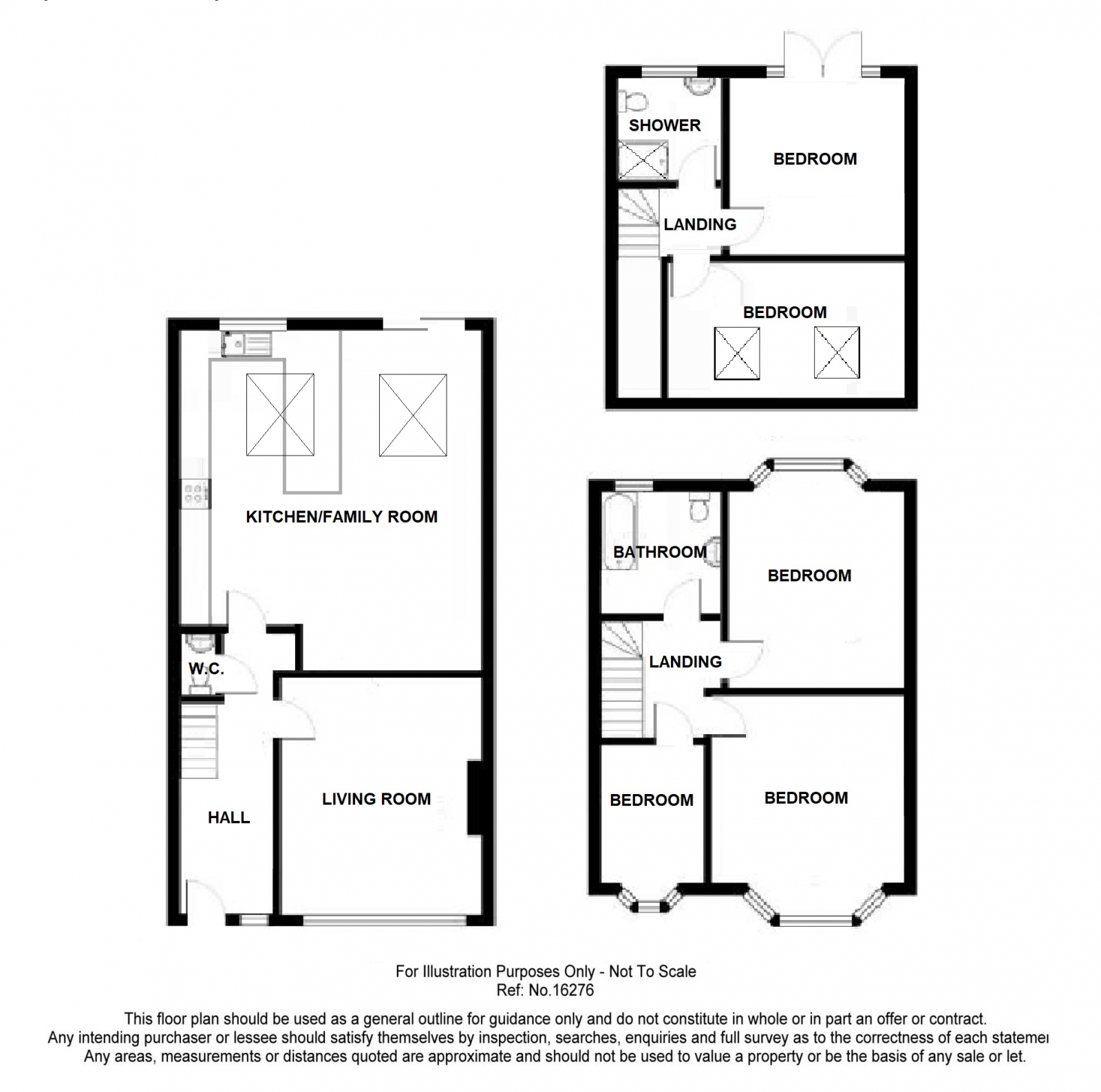 1, Elm Park Road, Winchmore Hill floorplan