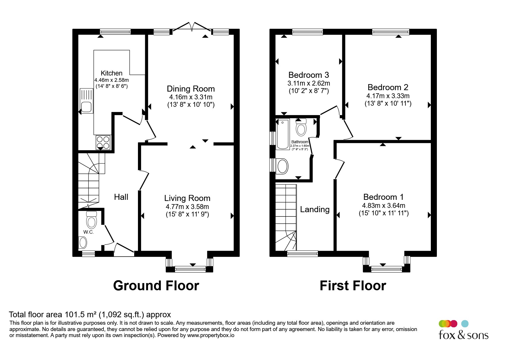 78, Milton Road, Eastbourne floorplan