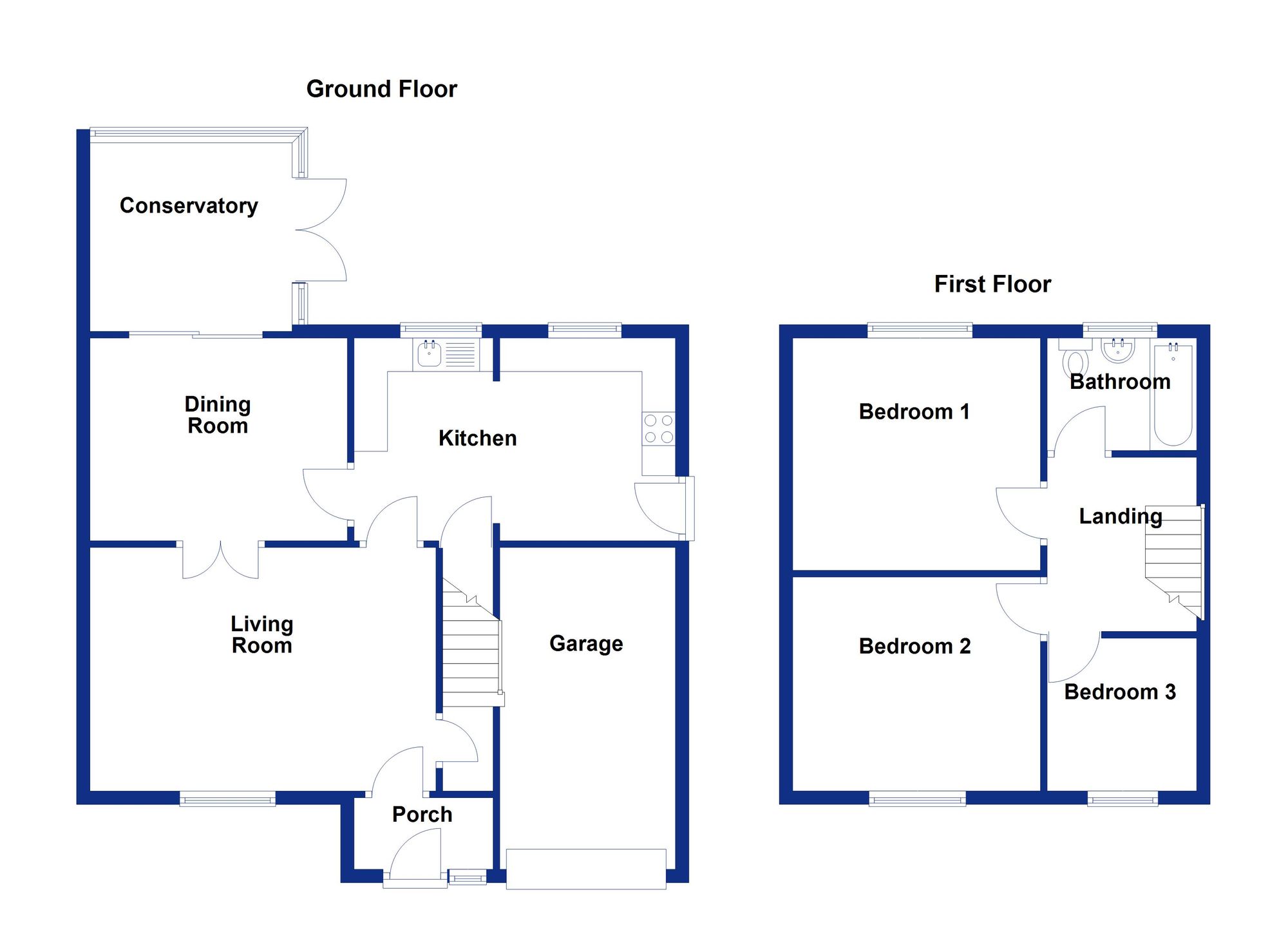 5 Dobbin Close, Rossendale floorplan