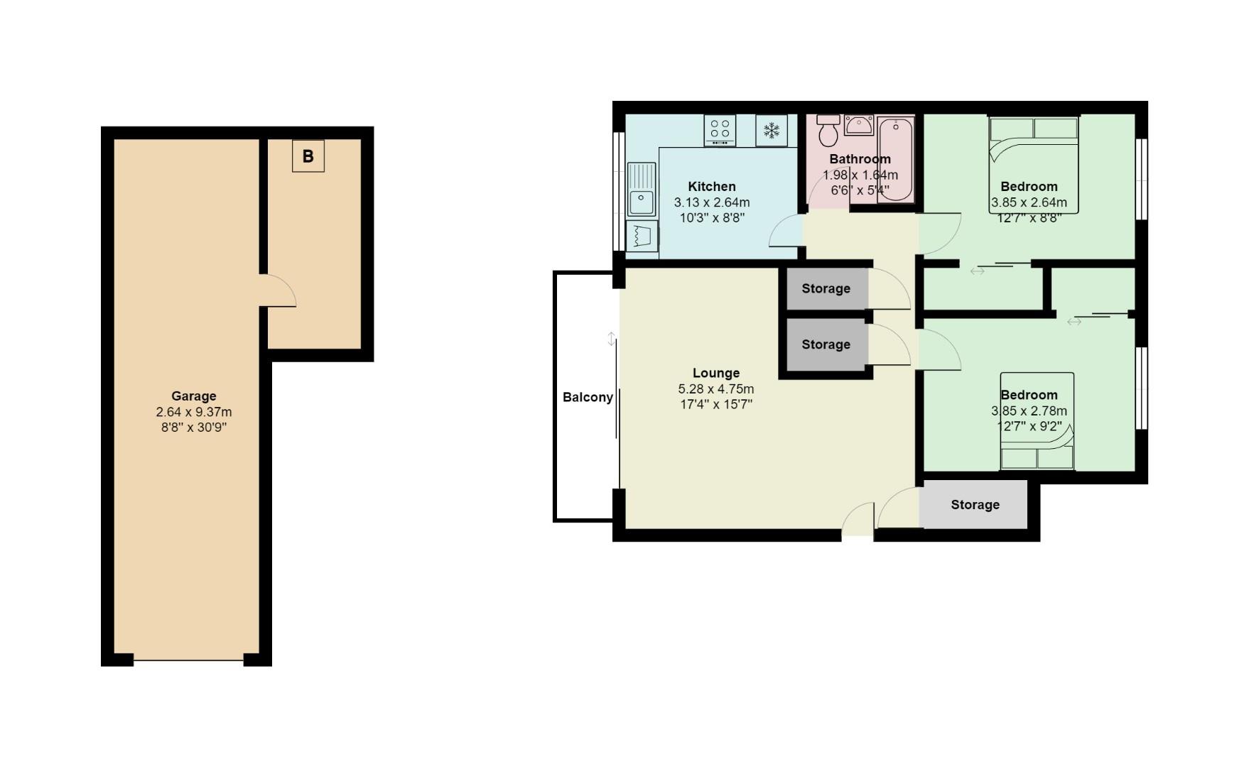 12, Cwrt Cefn, Cardiff floorplan