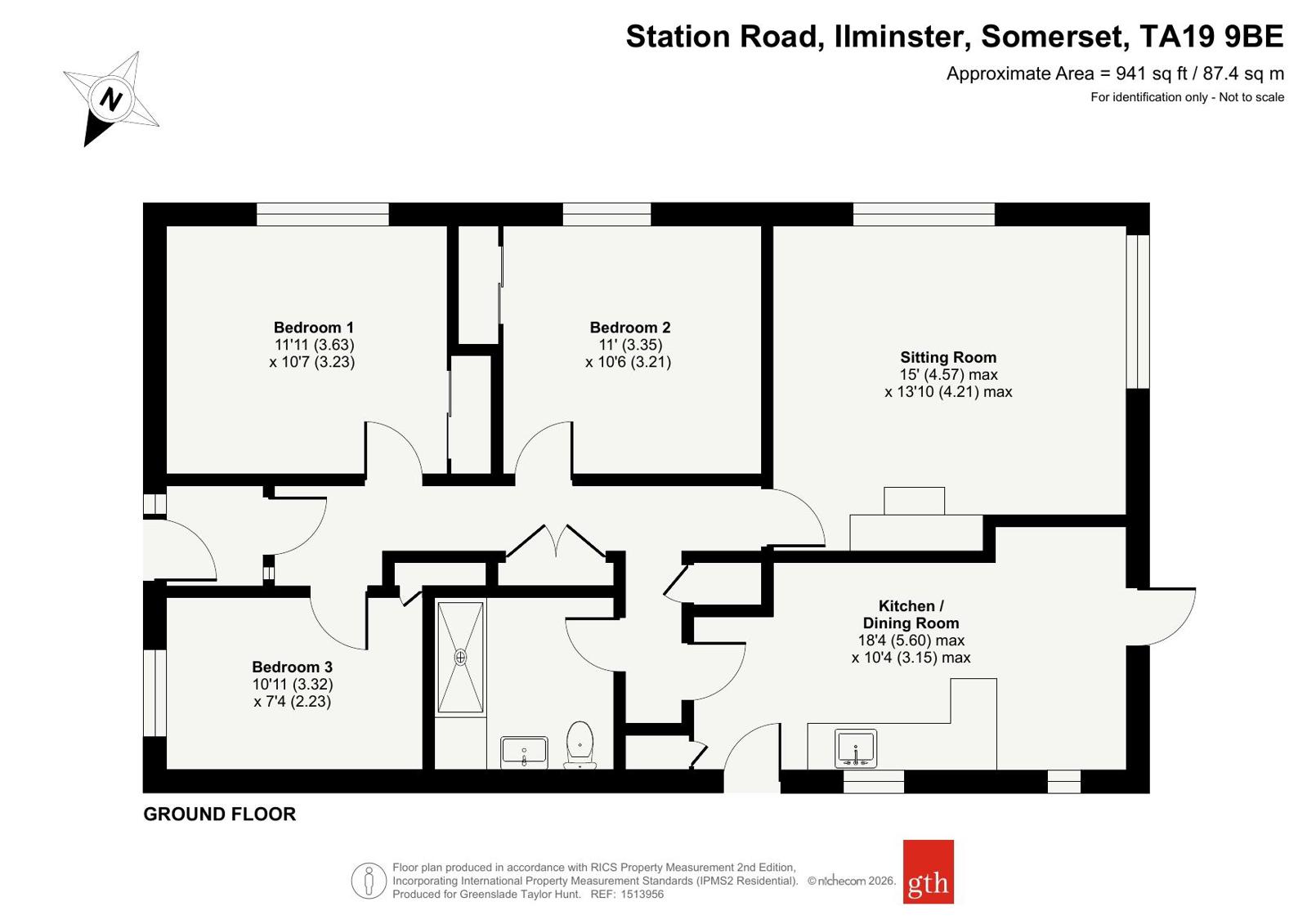 34, Station Road, Somerset floorplan
