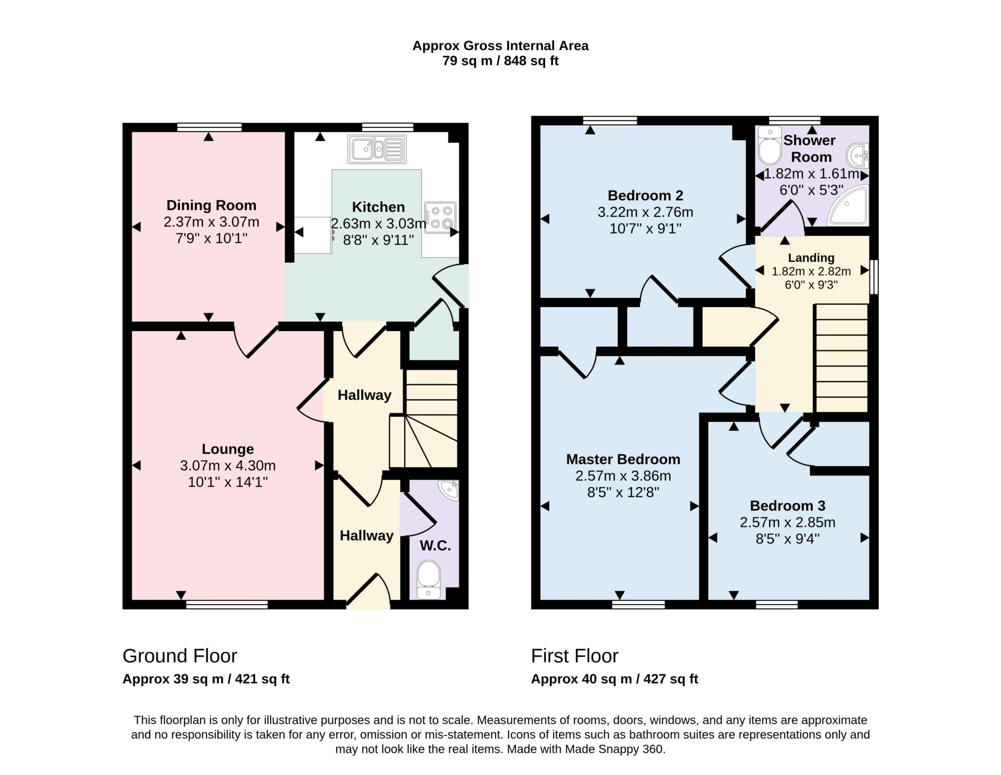 31, Shore Street, Nairn floorplan