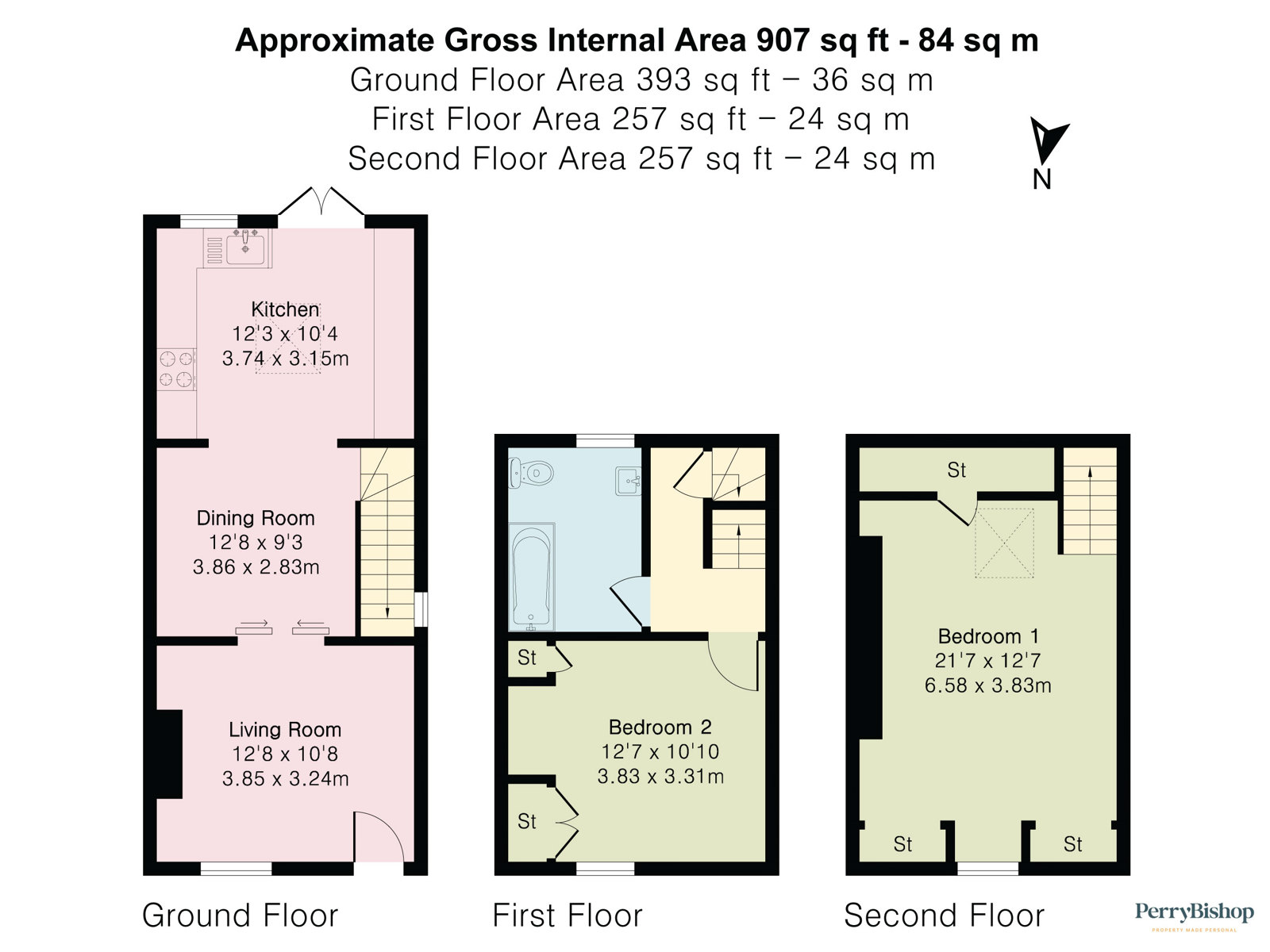 2, Prospect Place, Gloucestershire floorplan