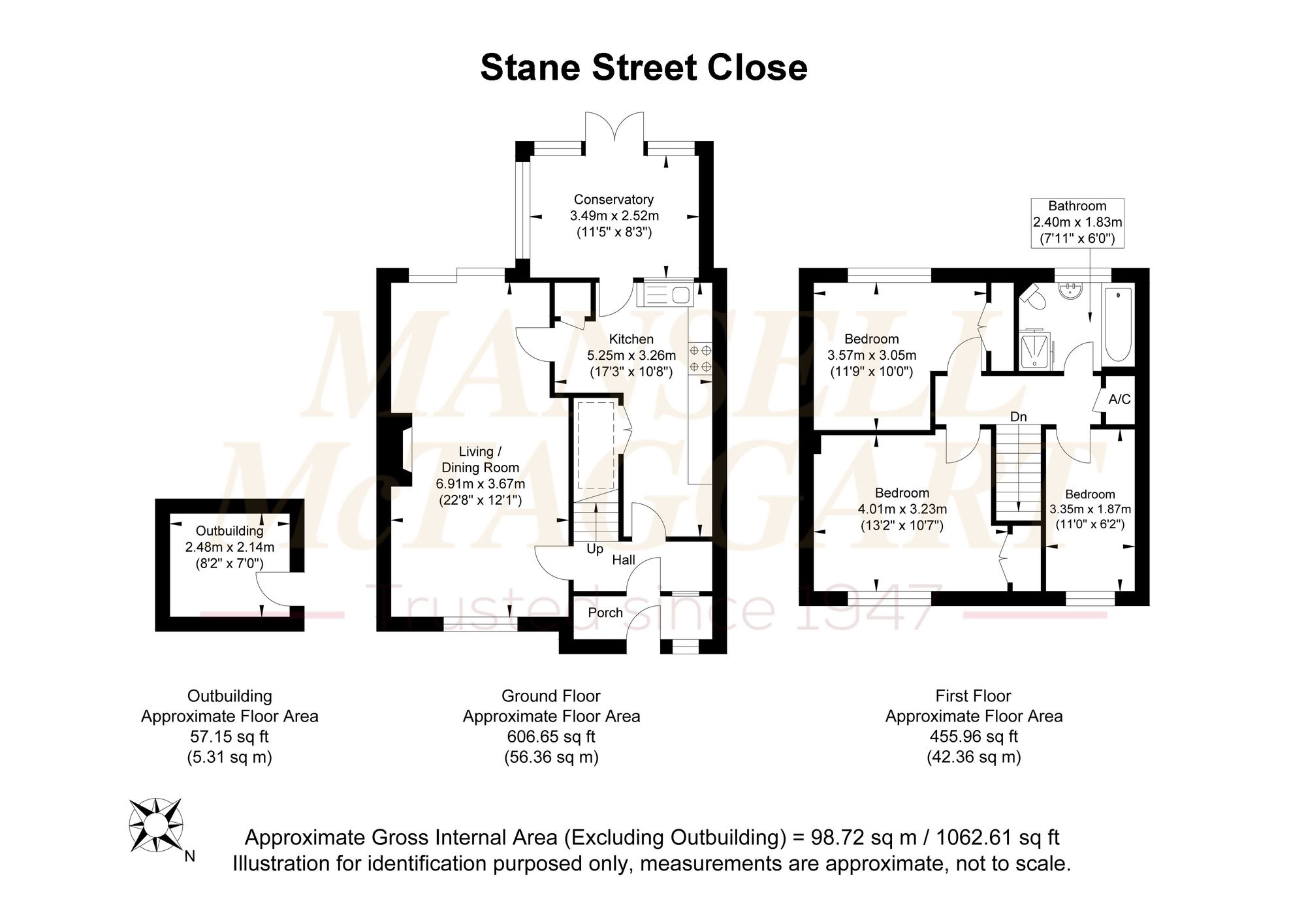 54 Stane Street Close, Pulborough floorplan