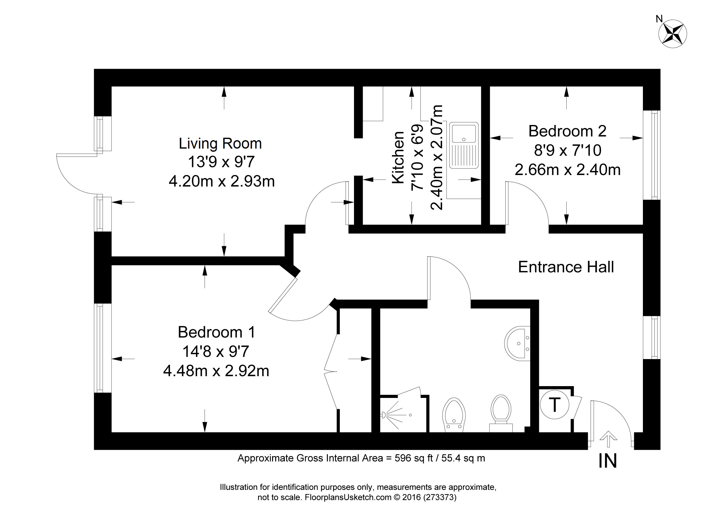 12, Mary Rose Mews, Alton floorplan