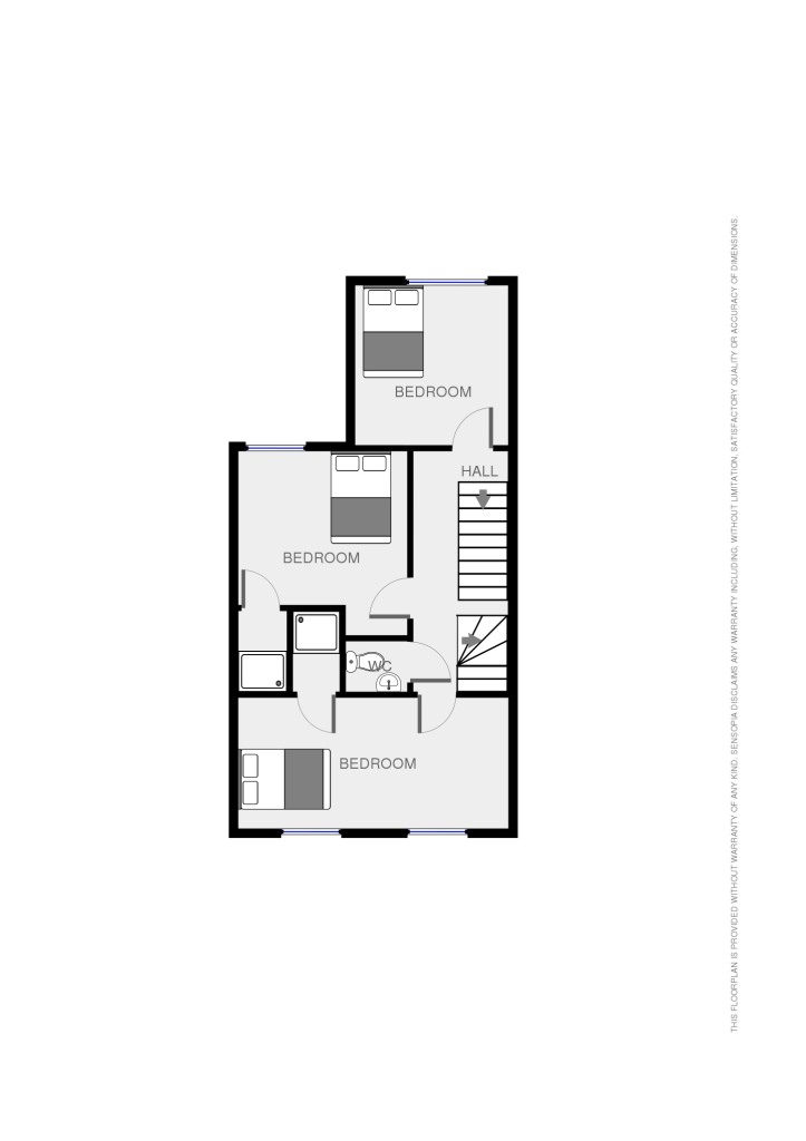 74, Flora Street, Cardiff floorplan