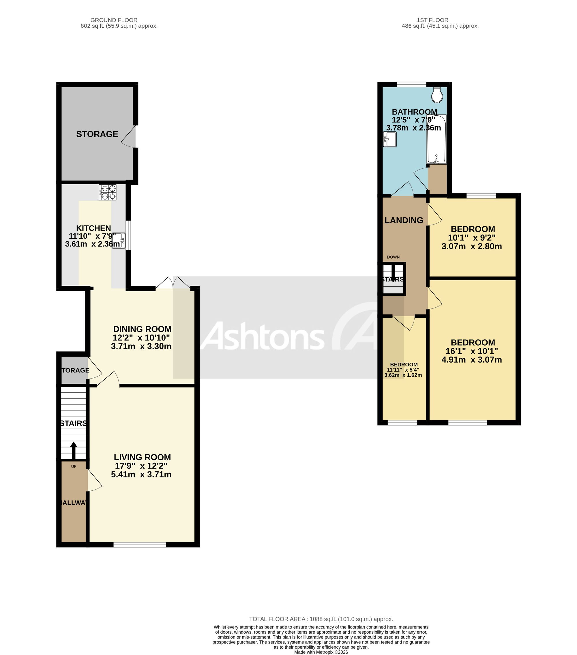 11a Myddleton Lane, Warrington floorplan