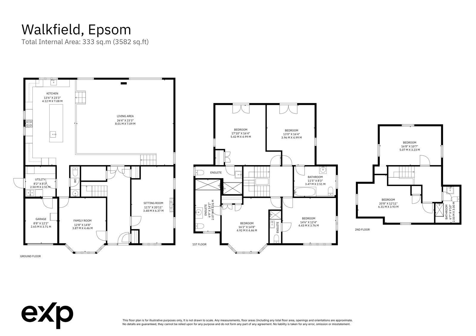 13, Walkfield Drive, Epsom floorplan