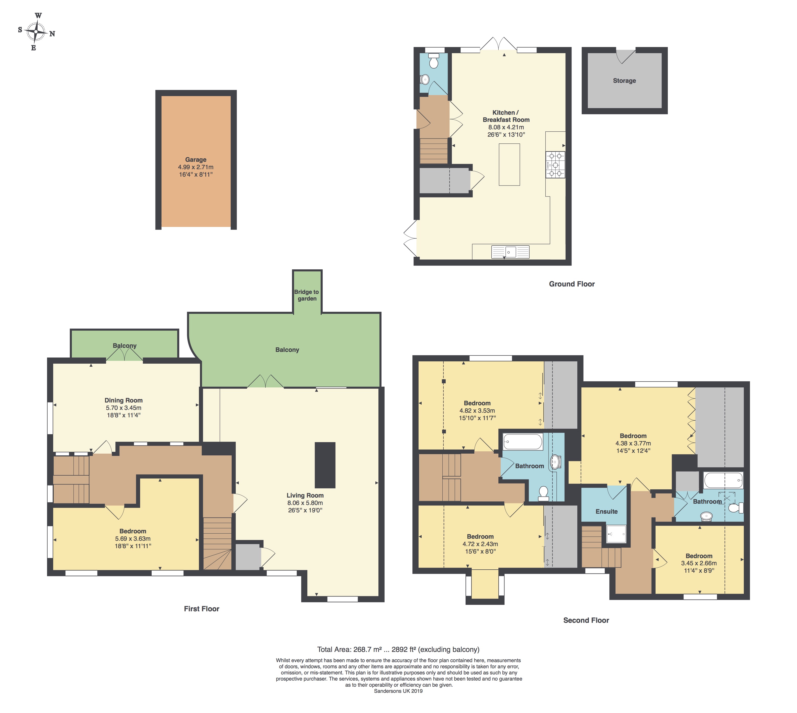 5 Bedrooms Semi-detached house for sale in Church Cottage Oasts, Vicarage Lane, Selling ME13