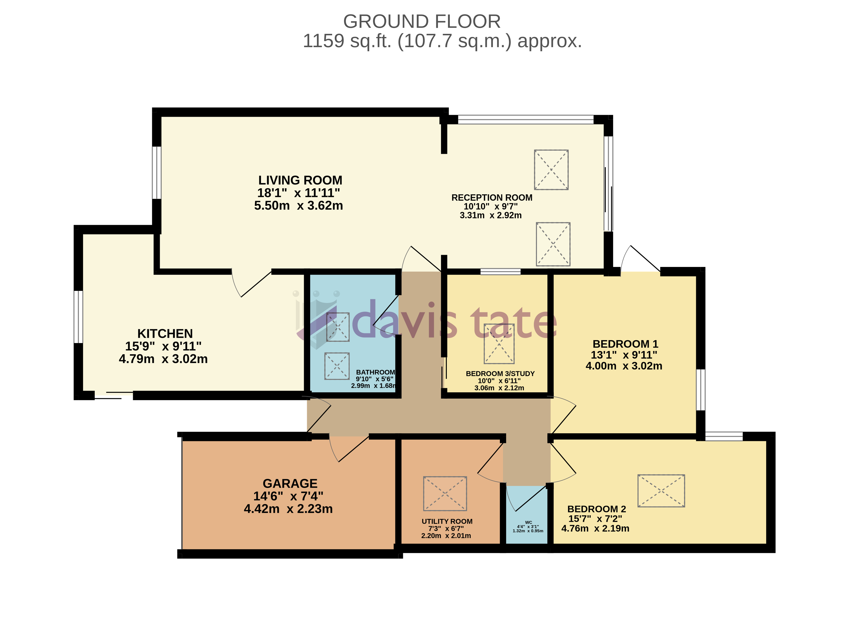 72, Hurst Park Road, Reading floorplan