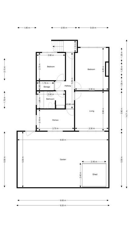 2 Bedrooms Flat for sale in Merley Court, Church Lane NW9