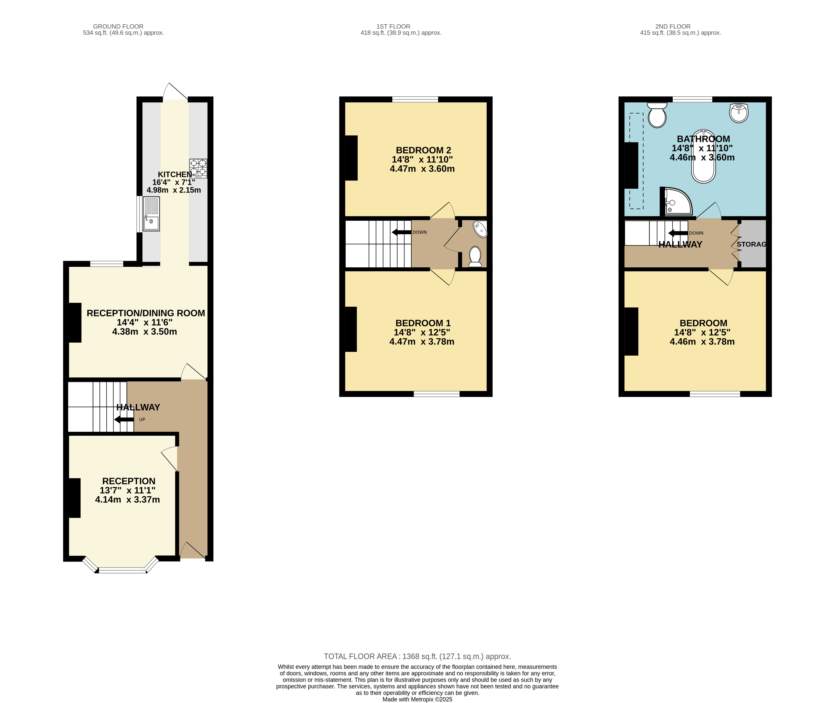 72, Alma Vale Road, Bristol floorplan