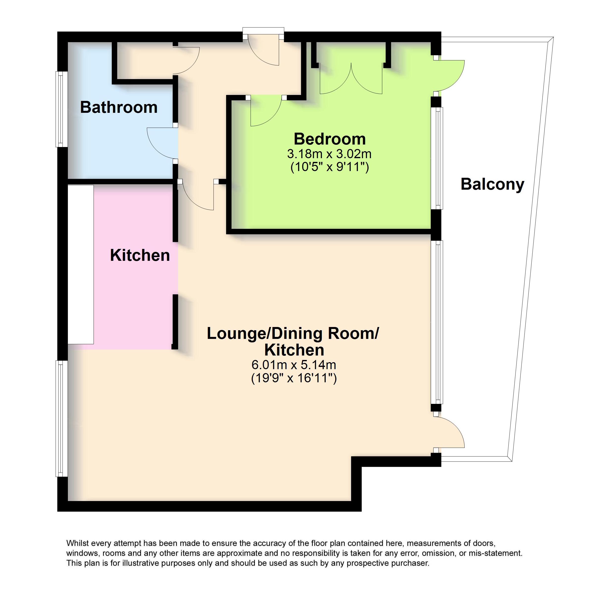 1 Bedrooms Flat for sale in Marine Parade, Worthing, West Sussex BN11