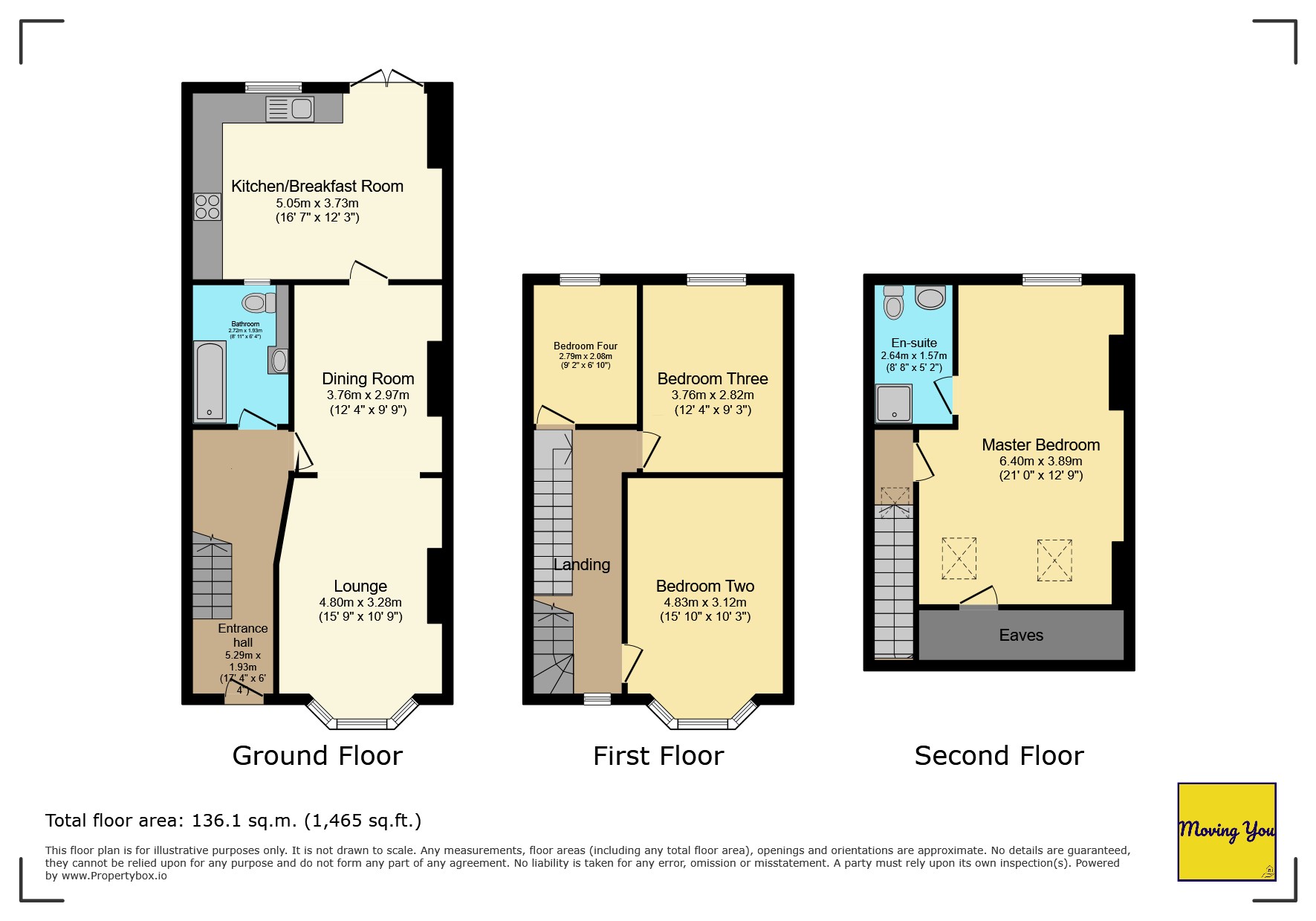 10 Grove Park Road, Bristol floorplan