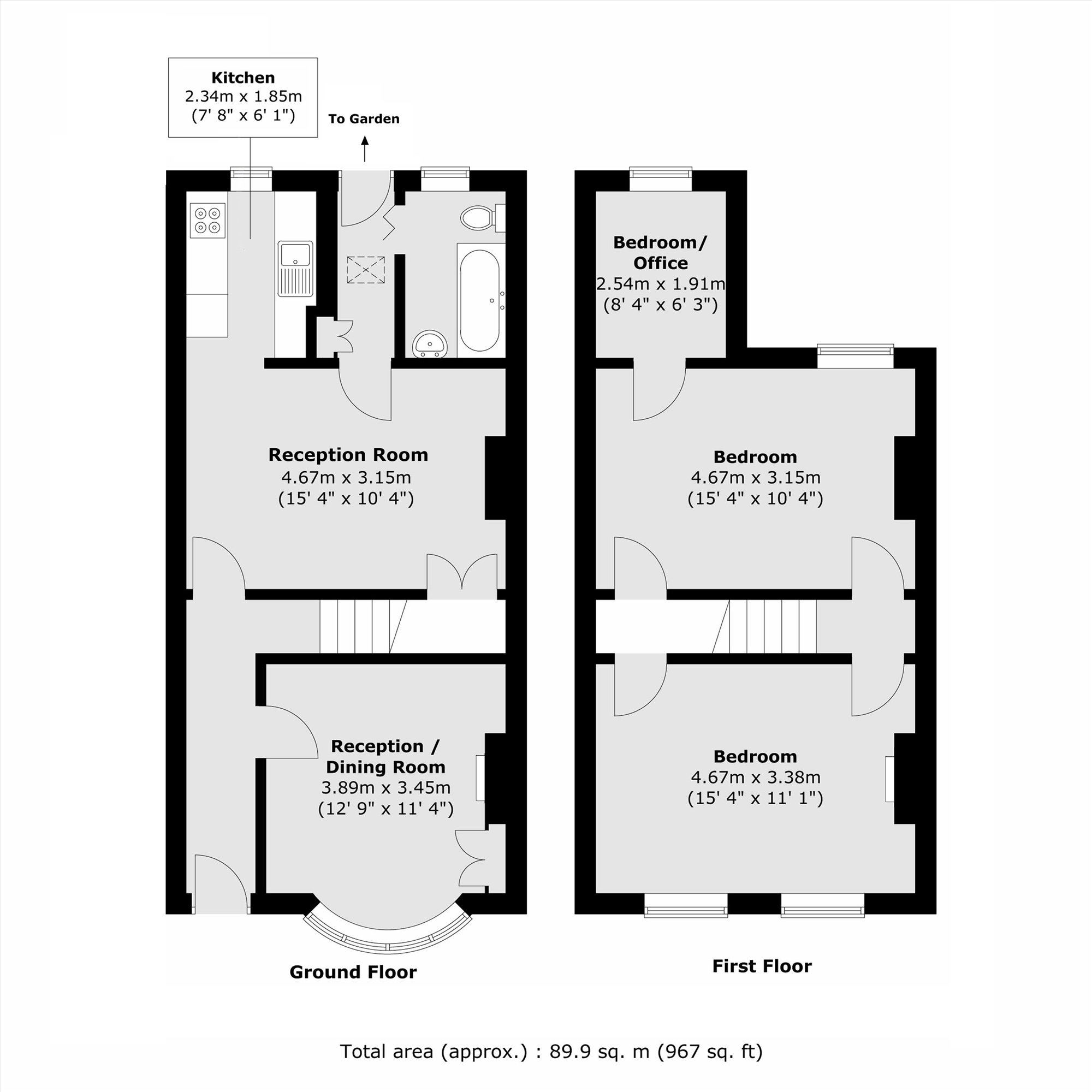 Lion Road, Twickenham floorplan