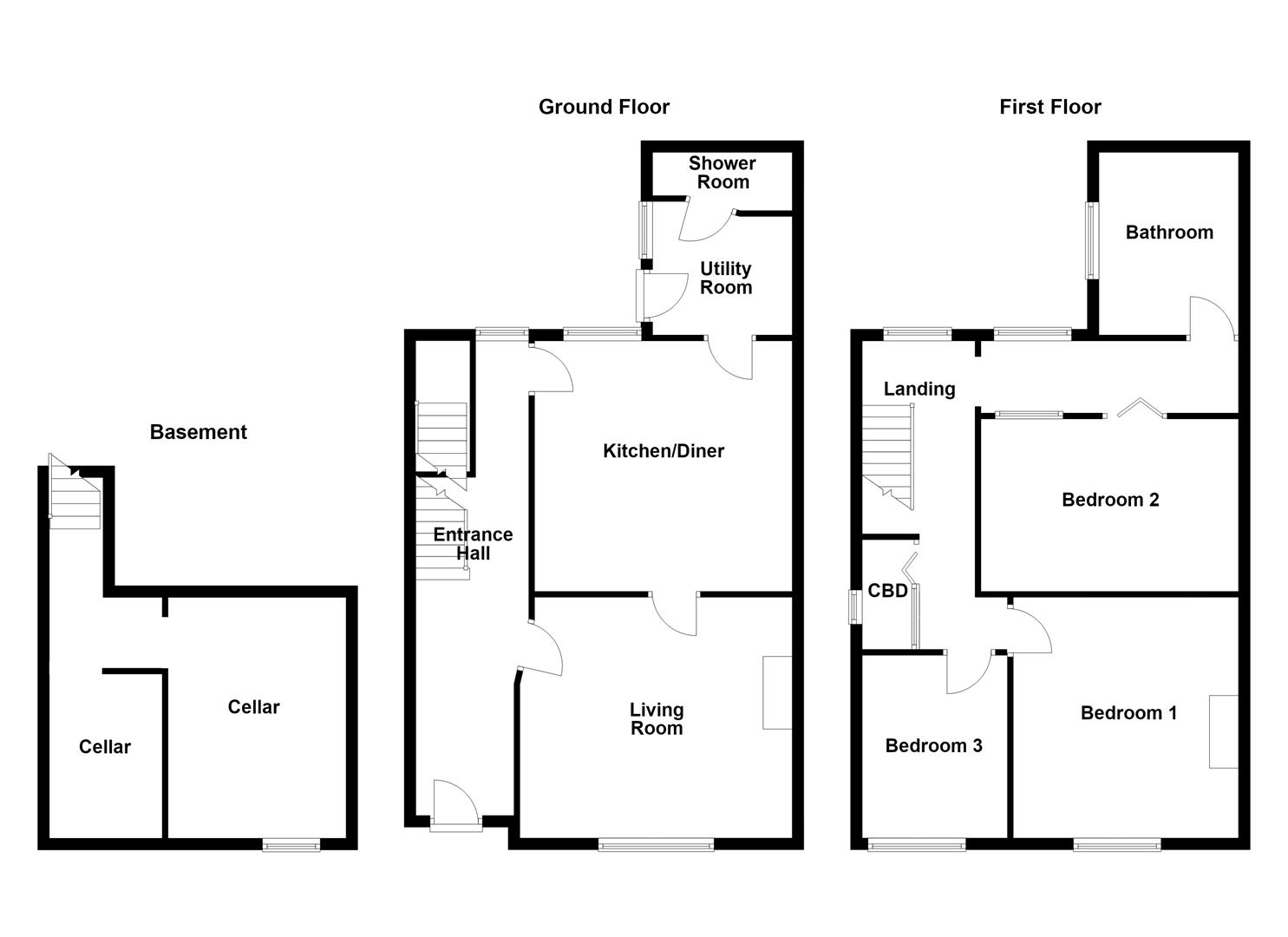 24, Drury Lane, Altofts floorplan