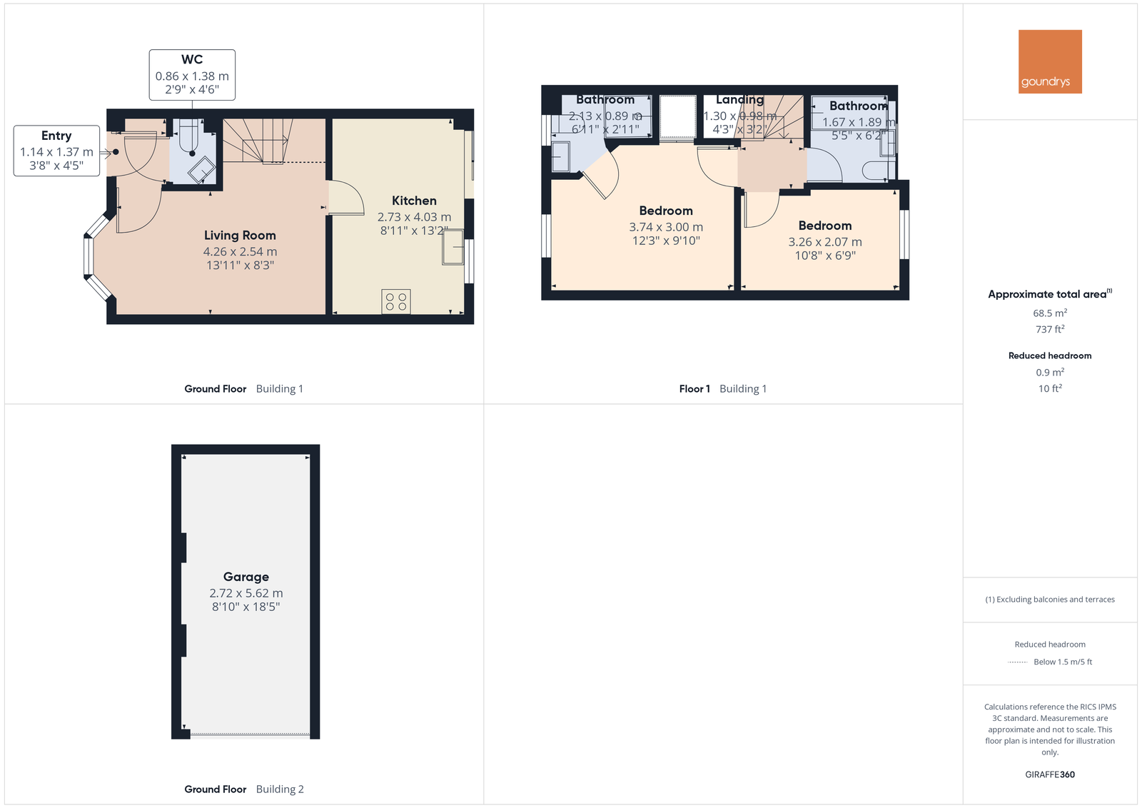 2, Wheal Sperries Way, Truro floorplan