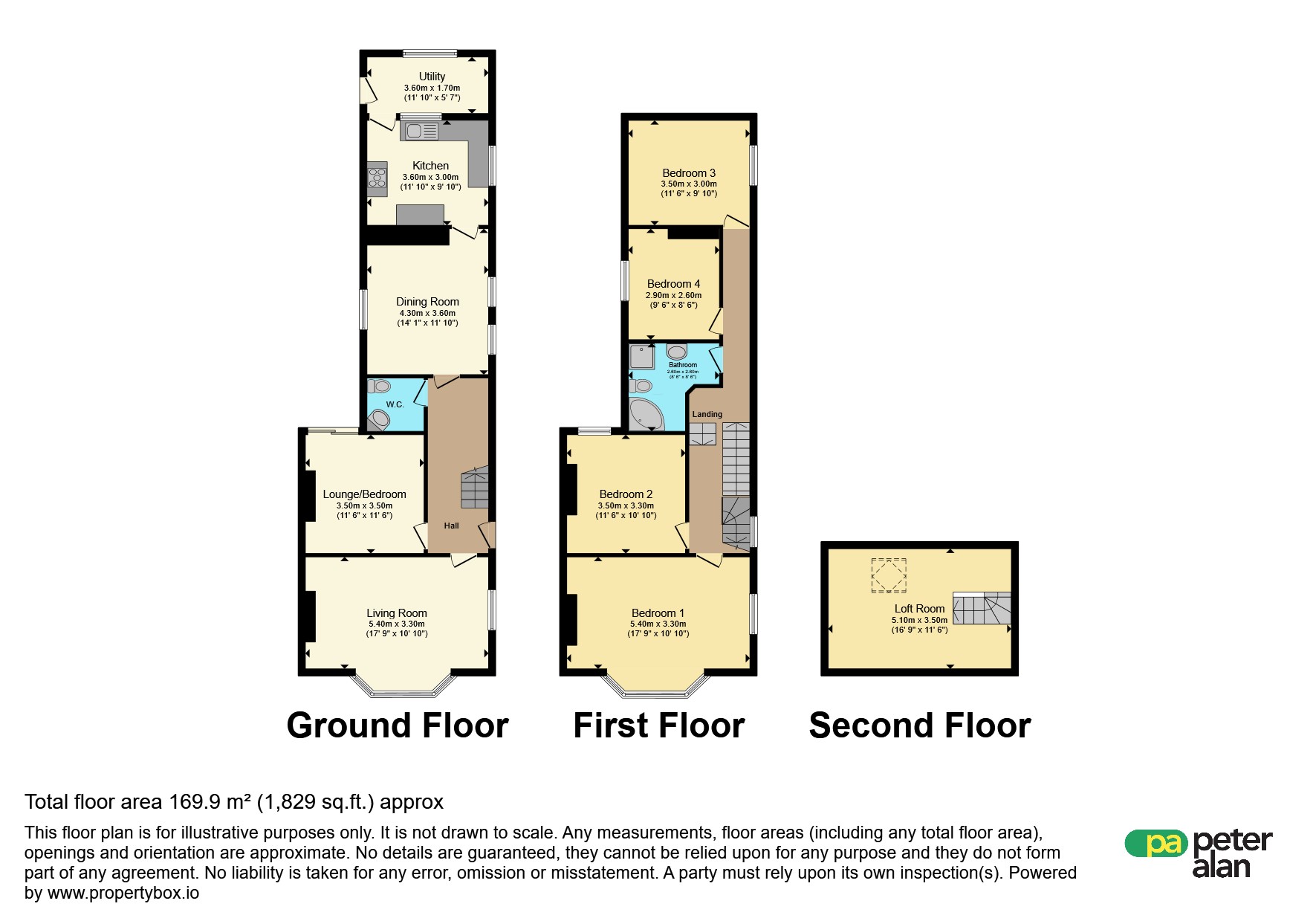 18, Station Terrace, Caerphilly floorplan