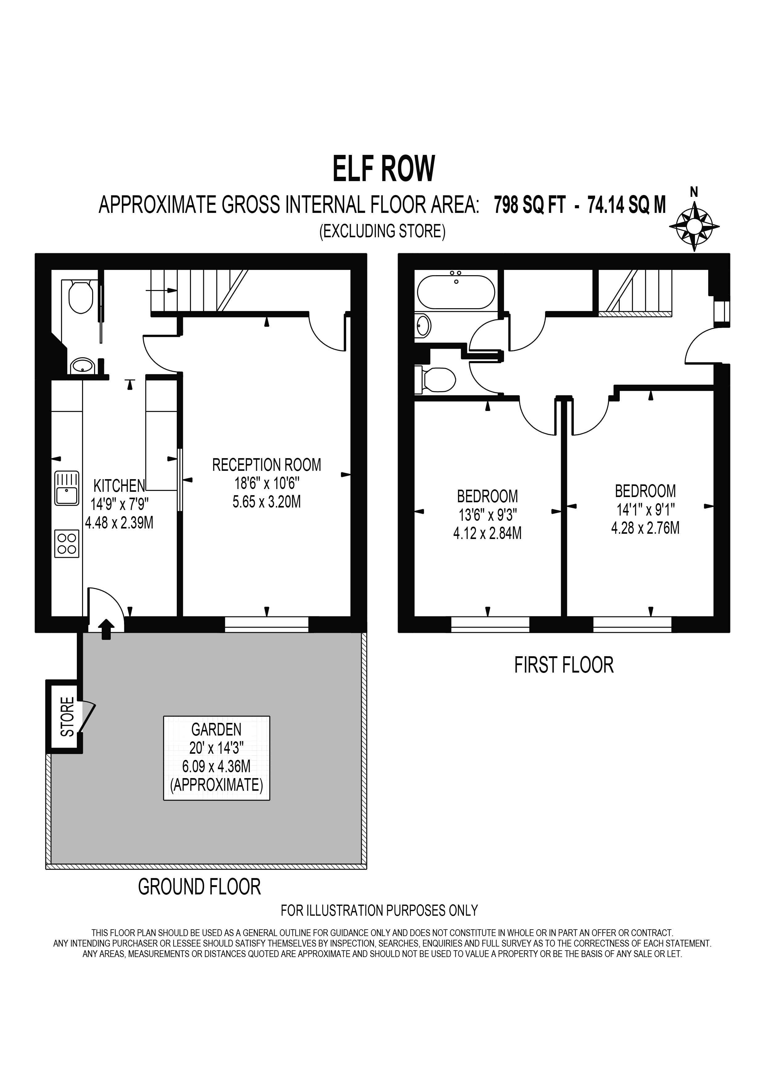 24, Elf Row, London floorplan