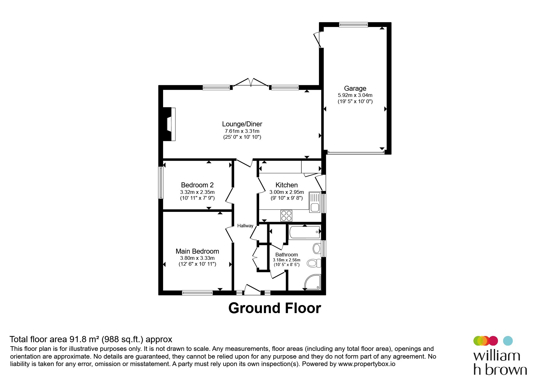 41, Dunniwood Avenue, Doncaster floorplan