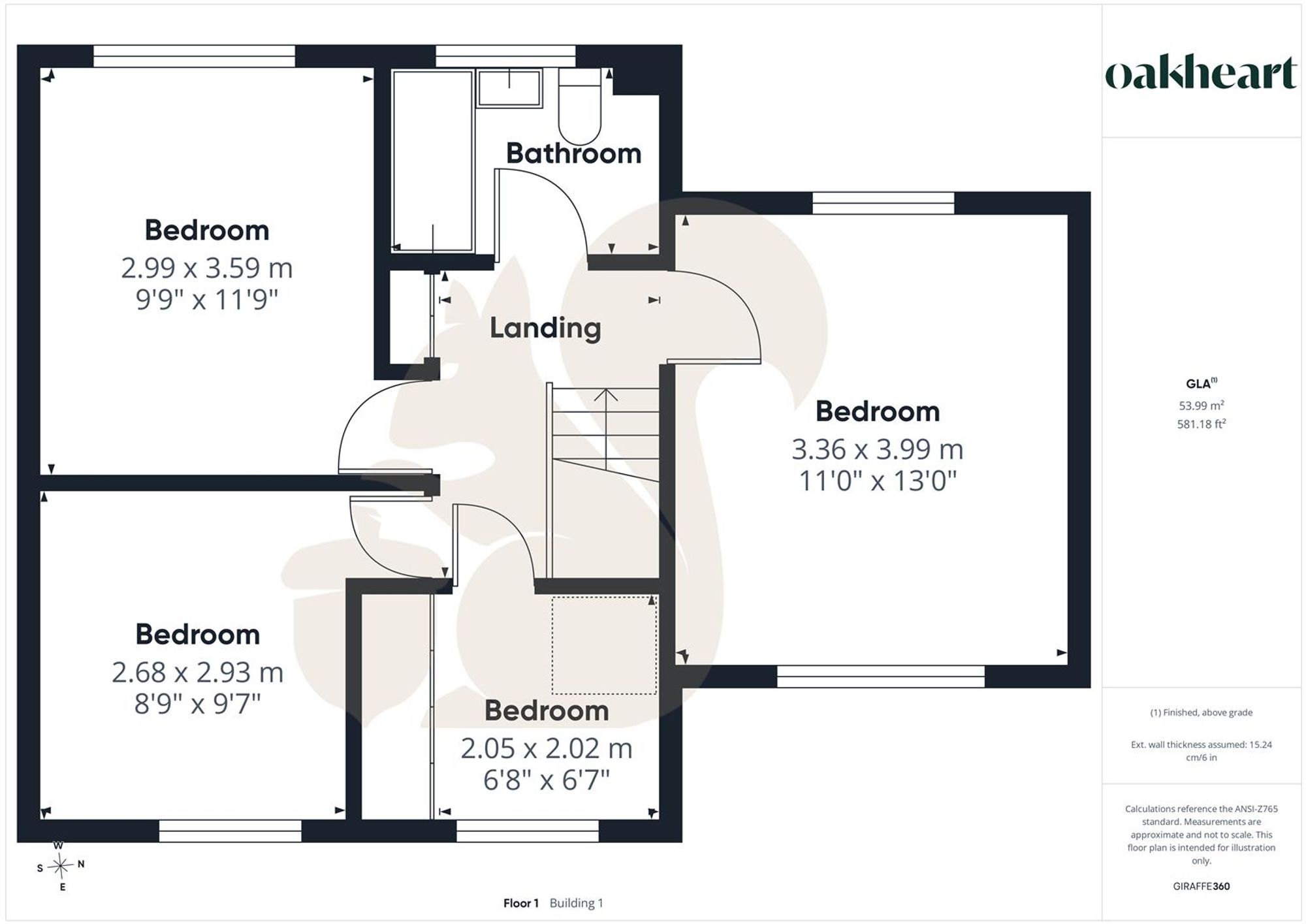 7 Bennett Avenue, Bury St. Edmunds floorplan