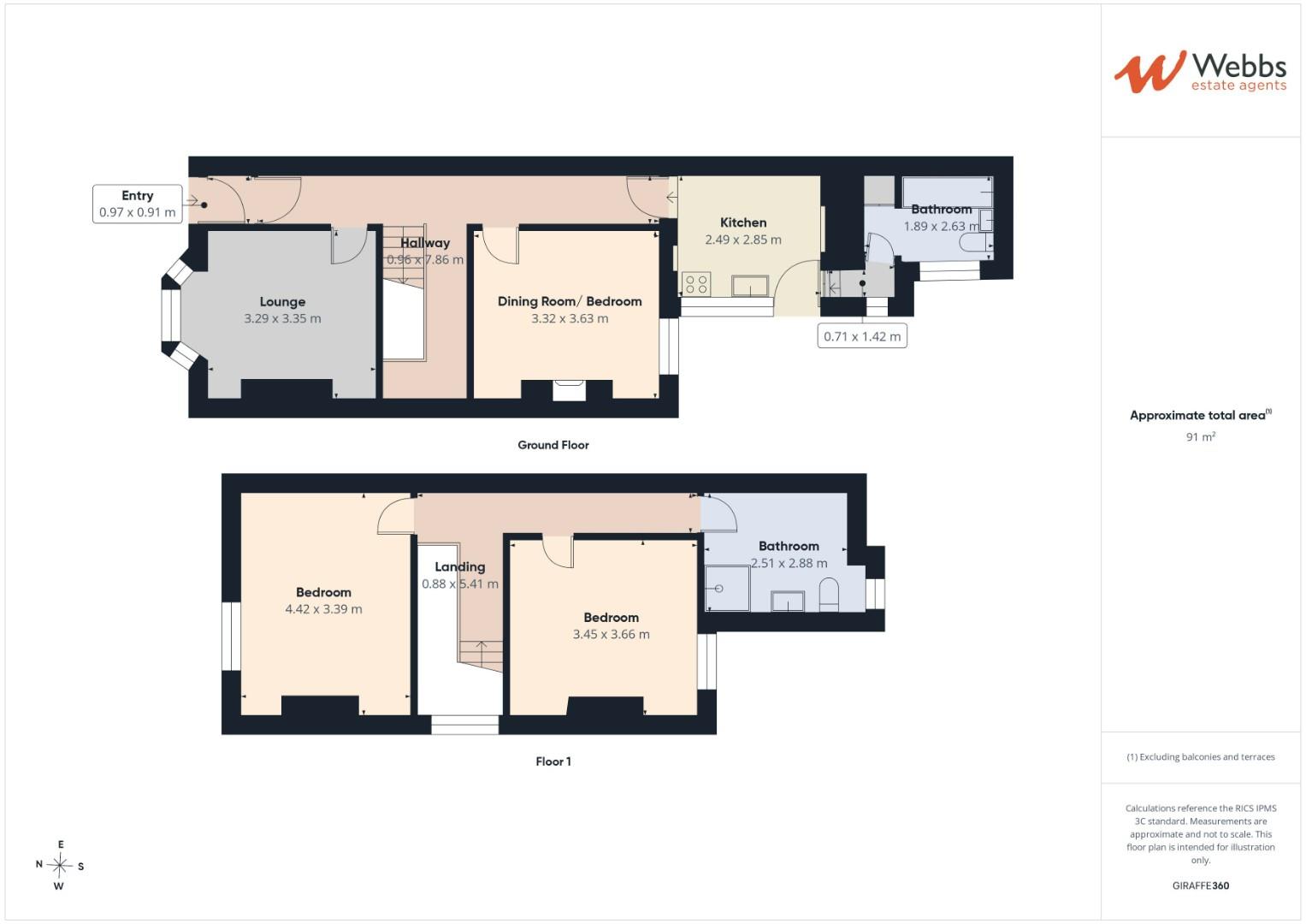 Beatrice Street, Walsall floorplan
