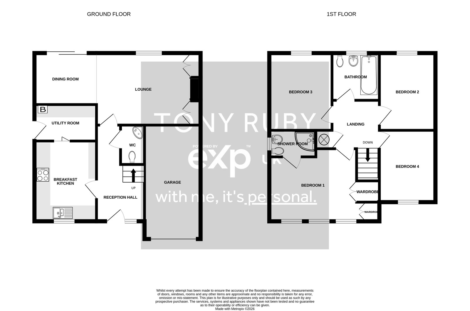 4, Carnoustie Close, Grantham floorplan
