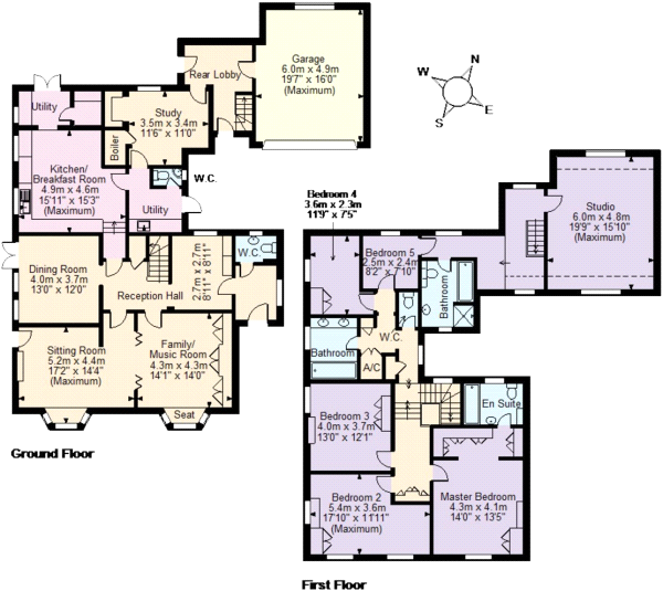 5 Bedrooms Detached house for sale in London Road, Sunningdale, Berkshire SL5