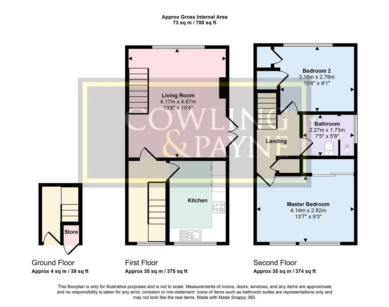 Market Avenue, Wickford floorplan