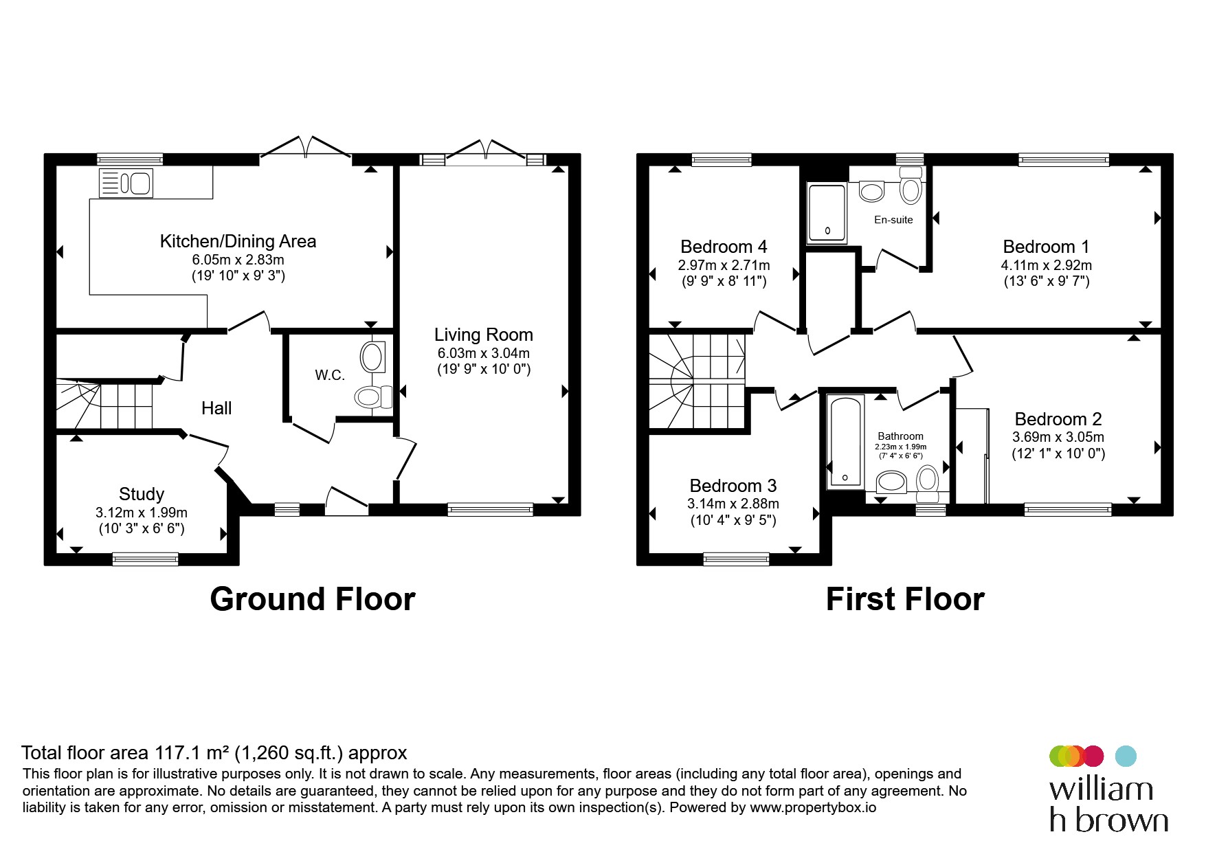 Plot 95, The Sculptor, Pinewood Grange, Stowmarket floorplan