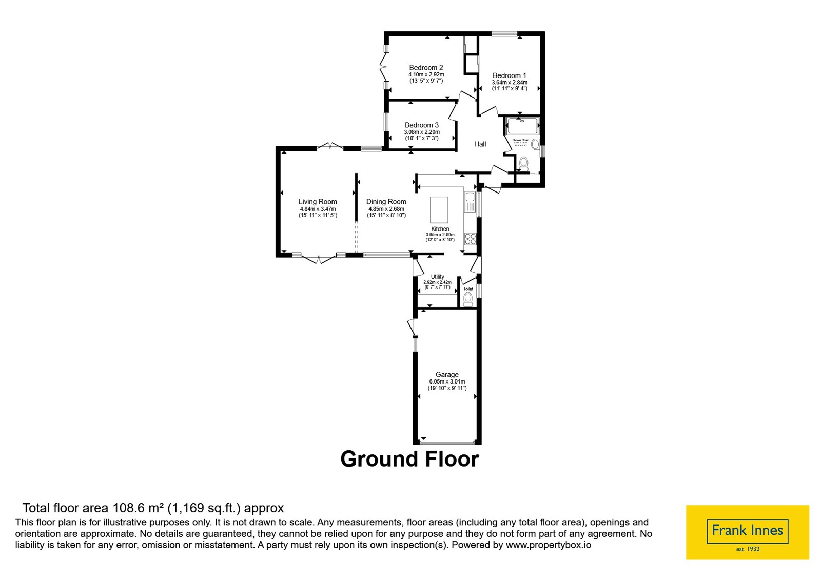 22, Sunnindale Drive, Nottinghamshire floorplan