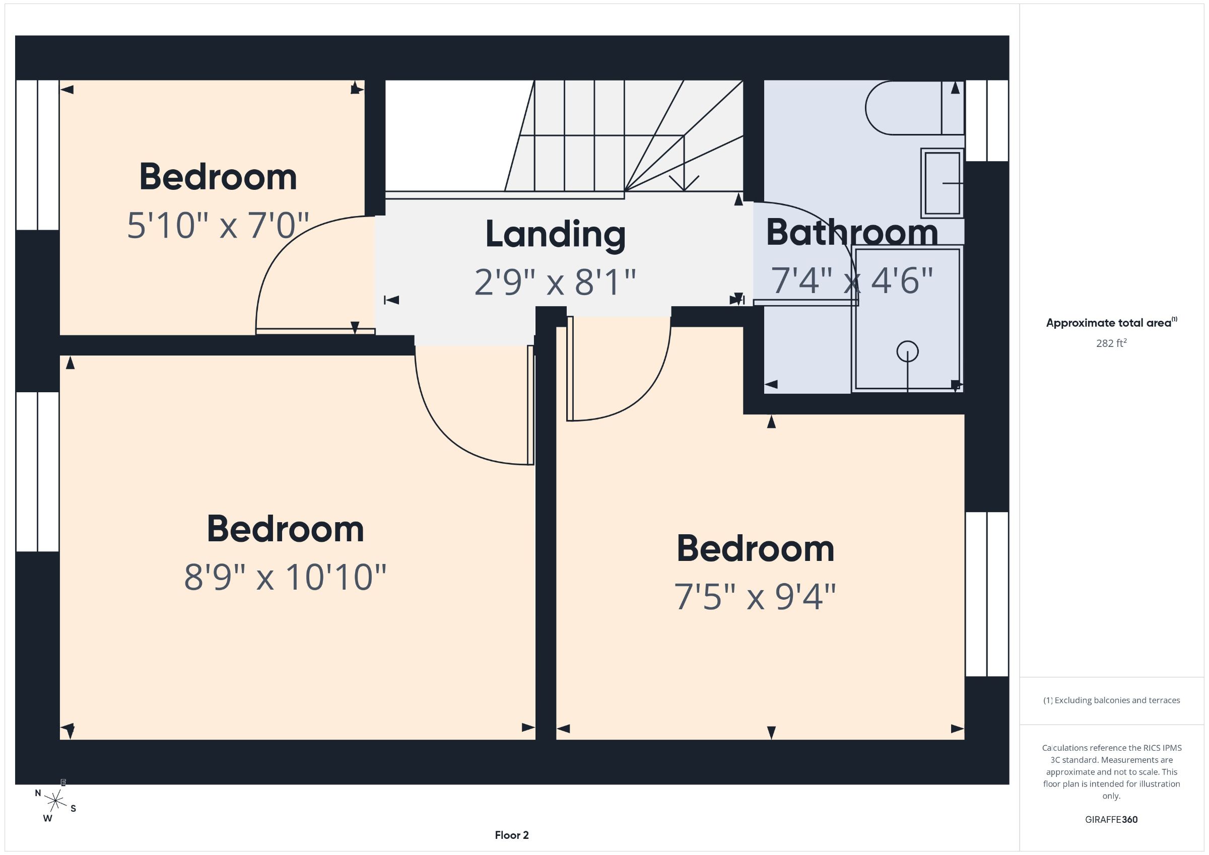 8 George Street, Maesteg floorplan