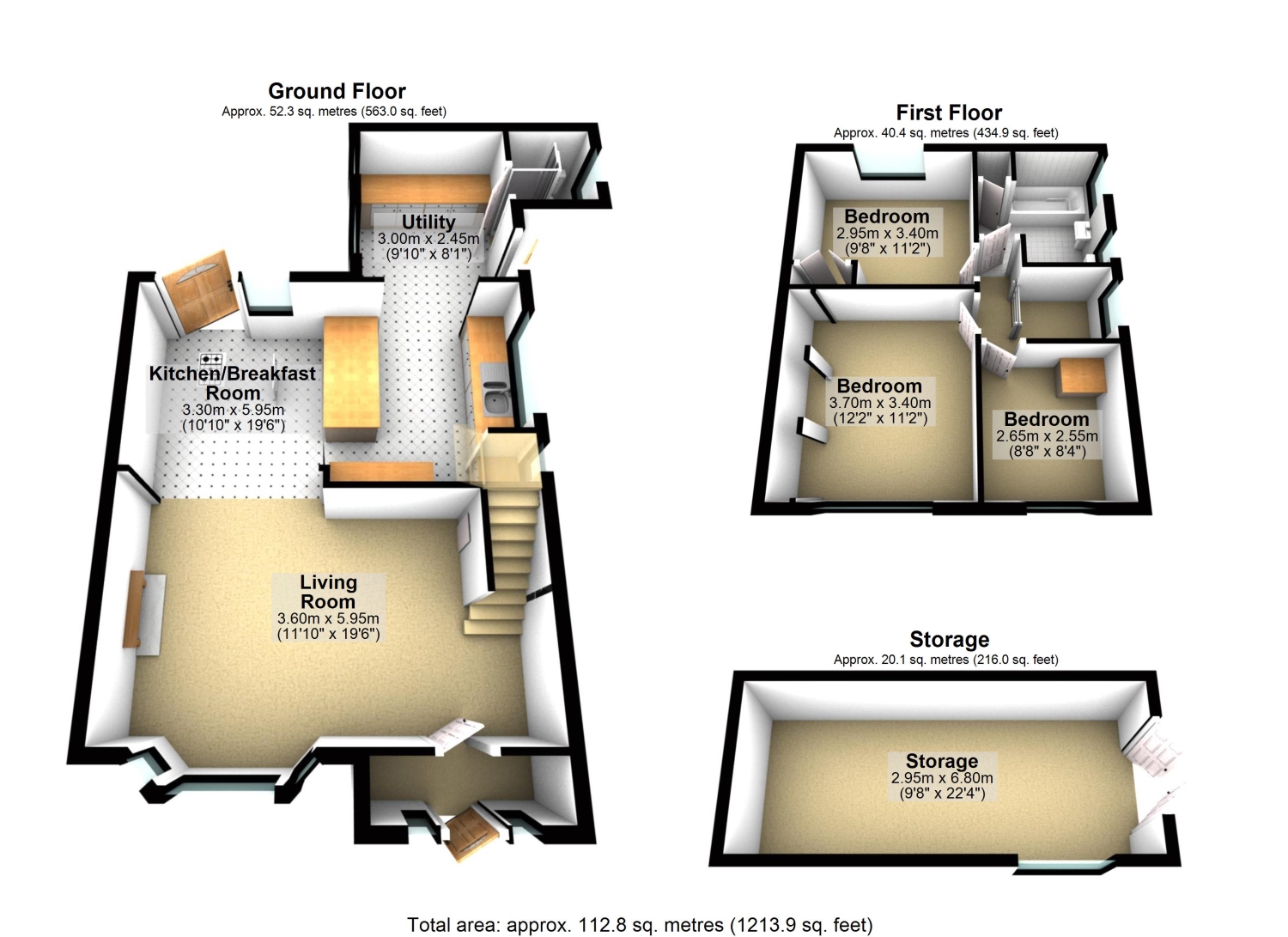 18, Stephen Close, Egham floorplan