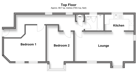 Clifton Walk, Dartford floorplan