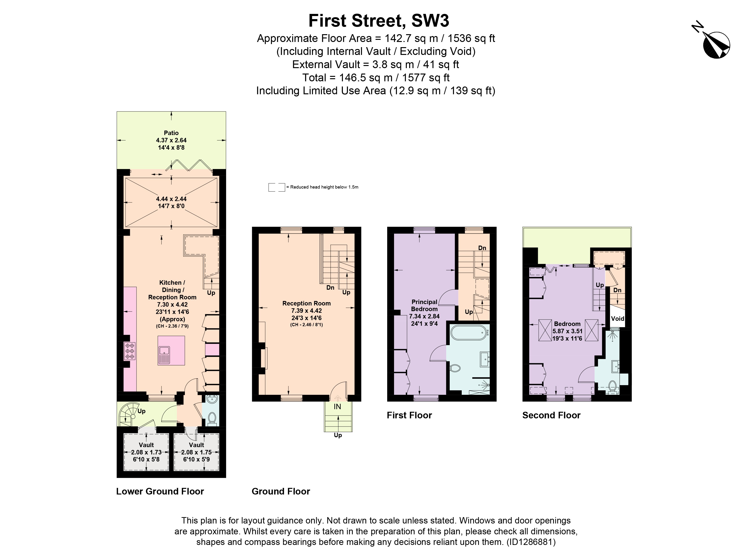 42, First Street, London floorplan