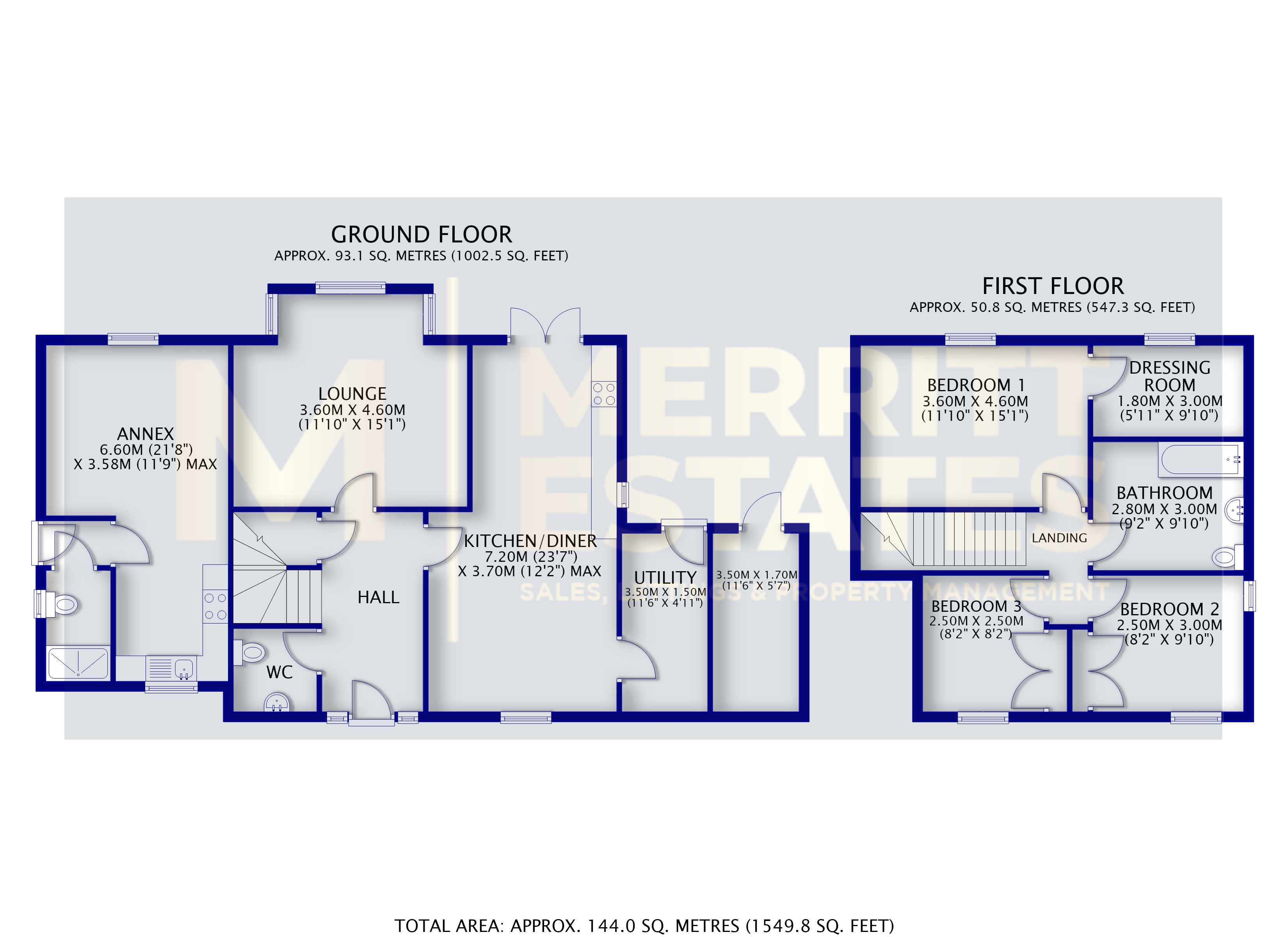 Brookhill Drive, Nottingham floorplan