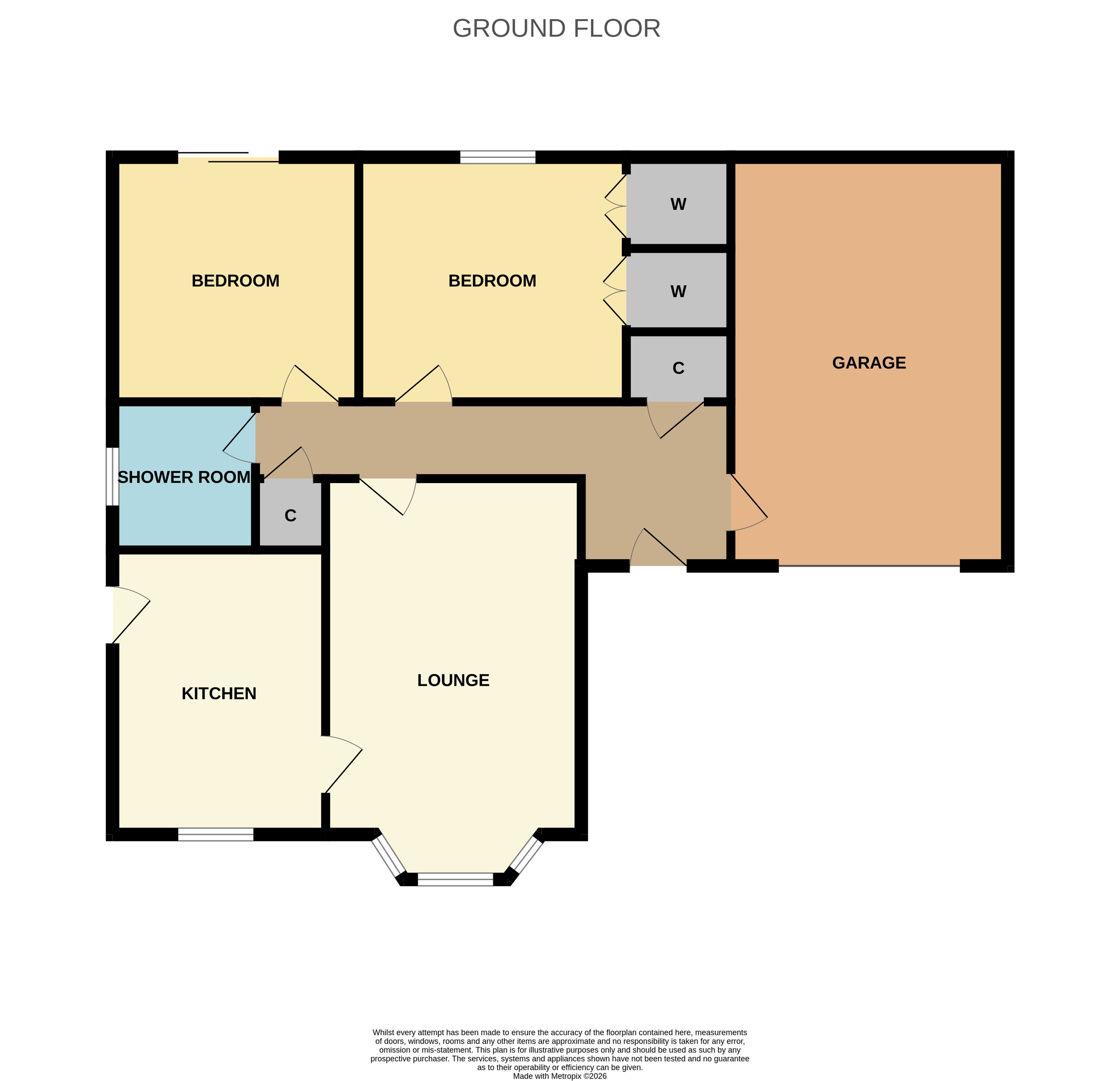 4, Birchwood Road, Dumfries floorplan