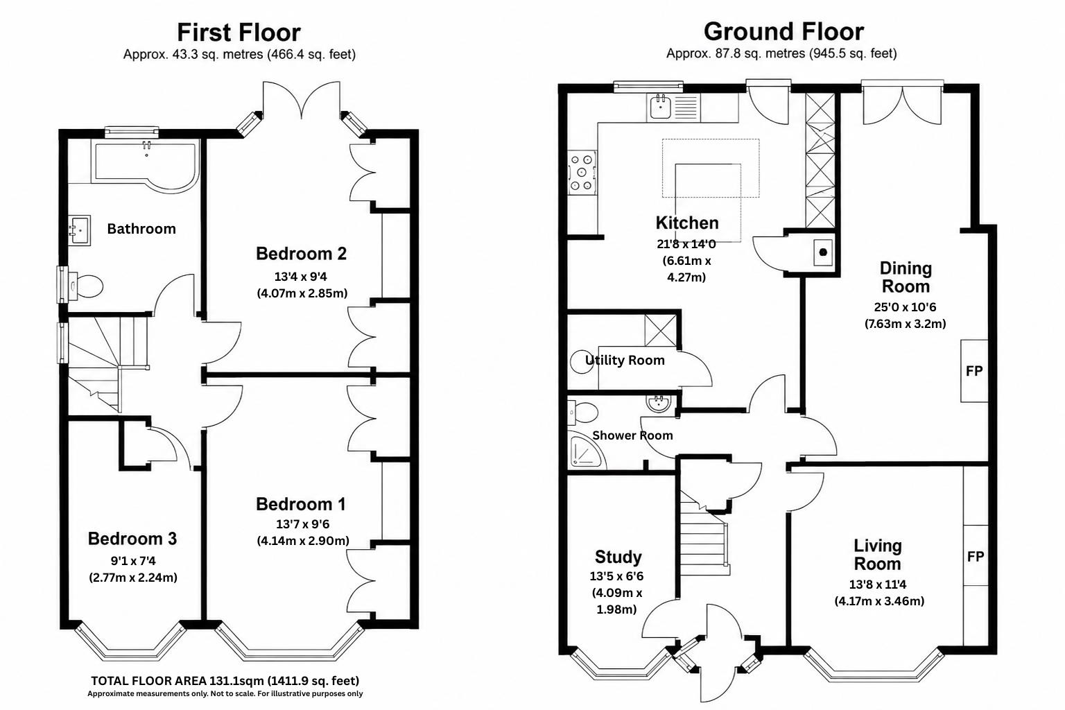 14, Hindhead Way, Wallington floorplan