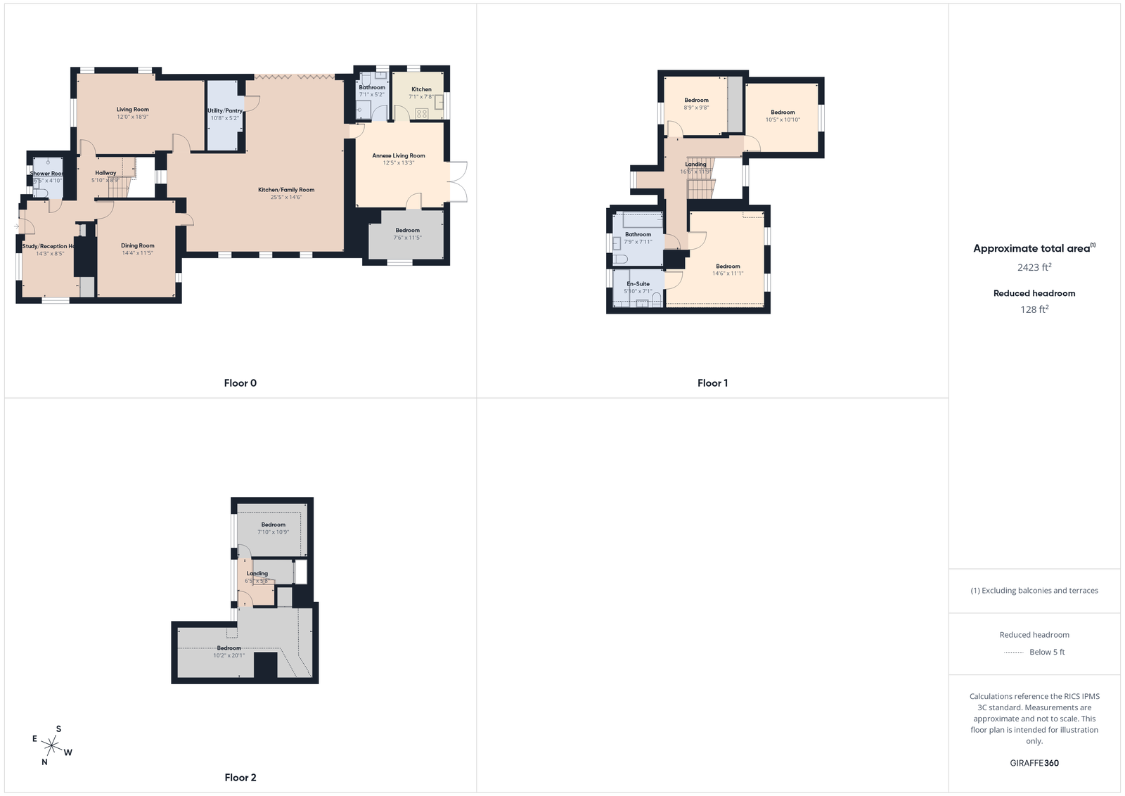 Crossing Cottage, Poole Street, Halstead floorplan